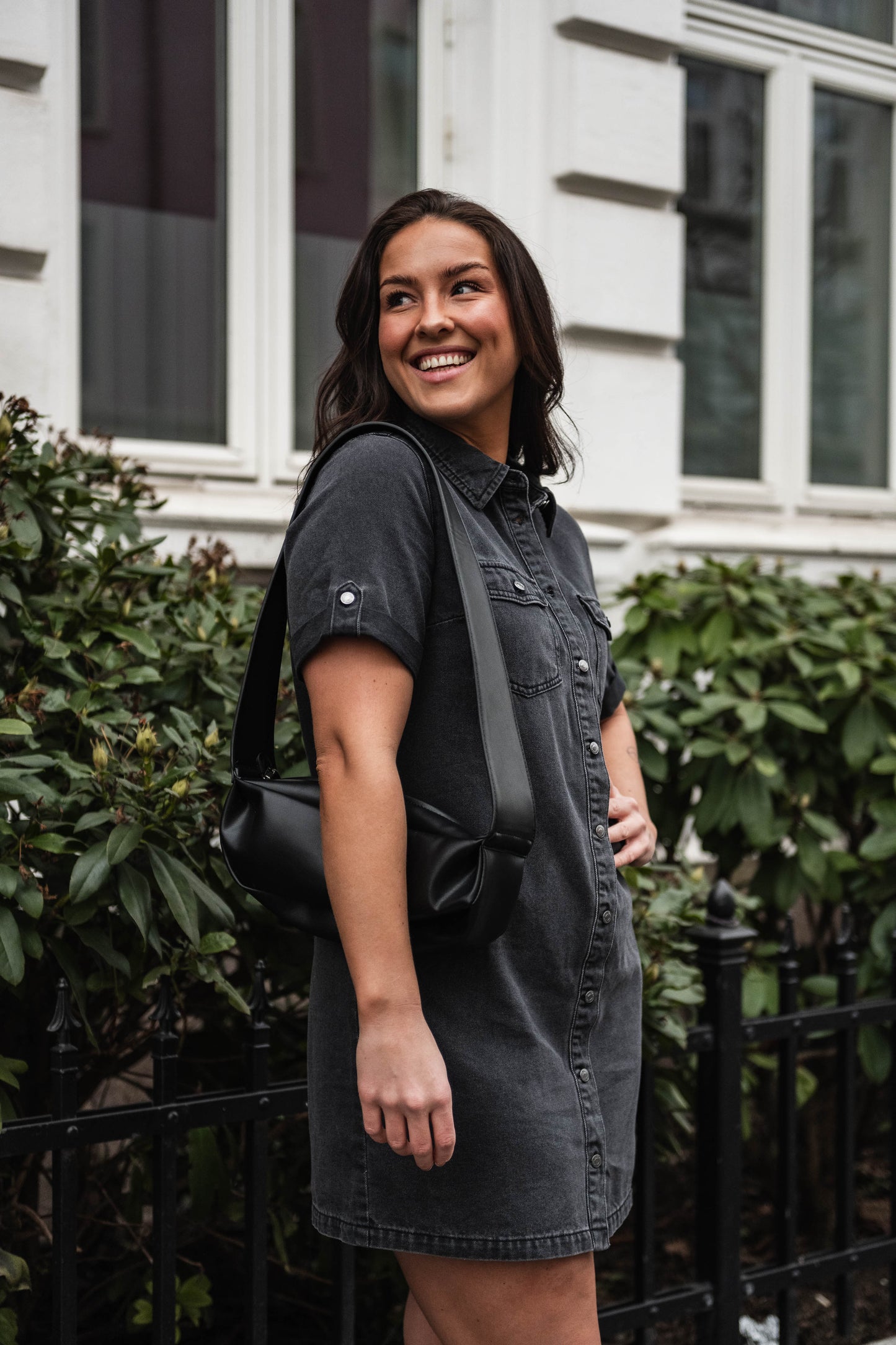 VMJENNIE Dress - Black Denim