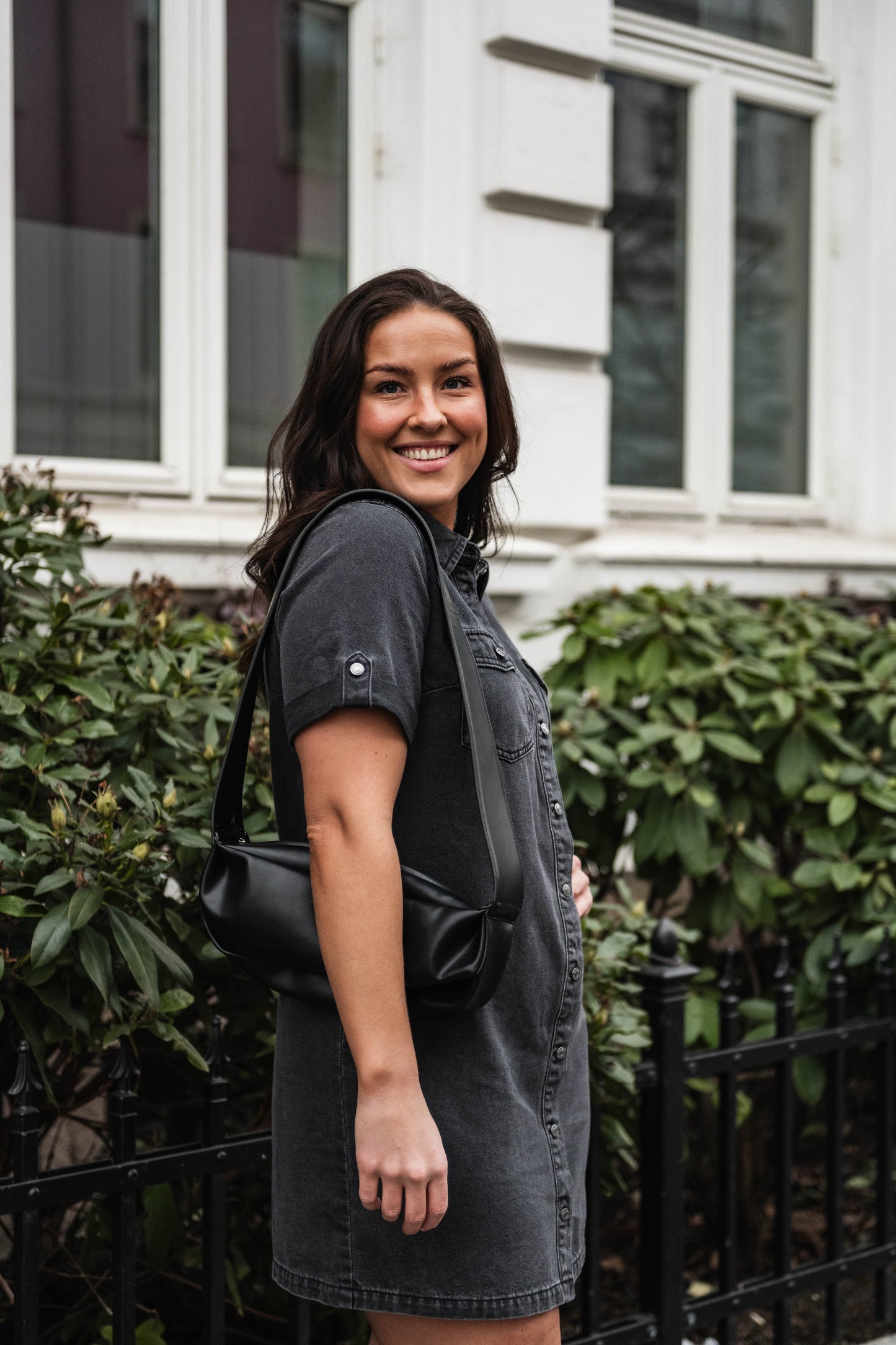 VMJENNIE Dress - Black Denim
