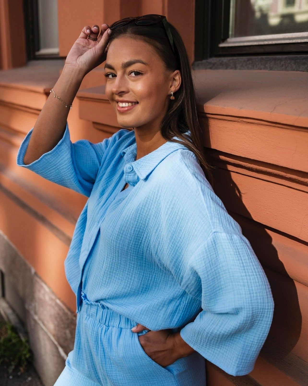 VMNATALI Shirt - Airy Blue