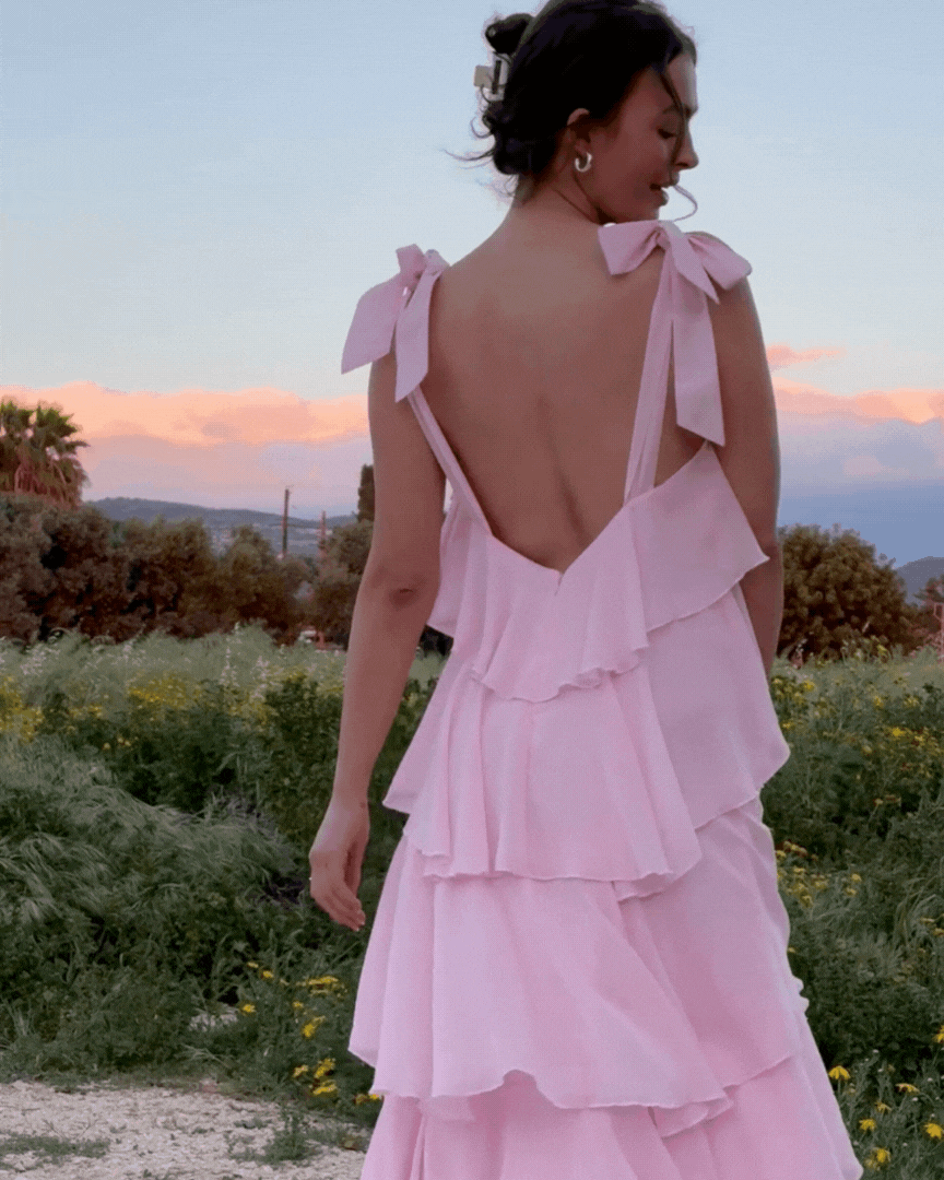 VMFELICIA Long Dress - Cherry Blossom