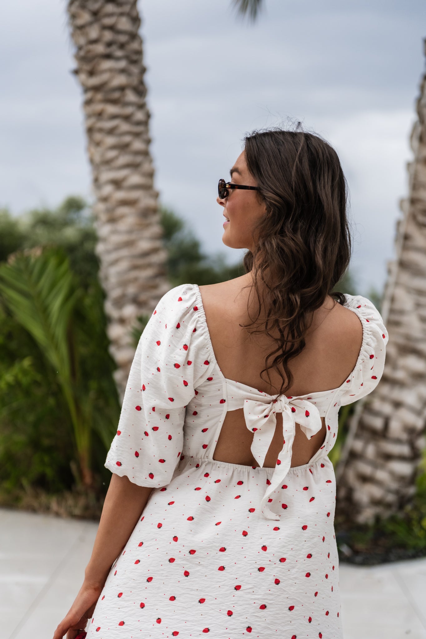 VMODETTE Short Dress - Snow White