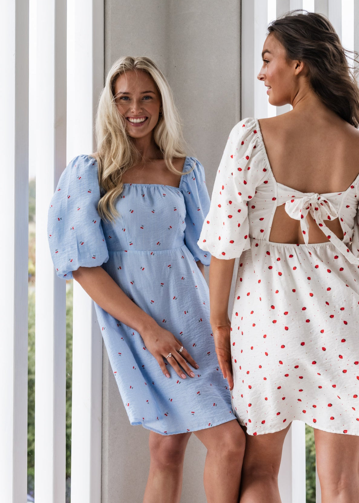 VMODETTE Short Dress - Snow White
