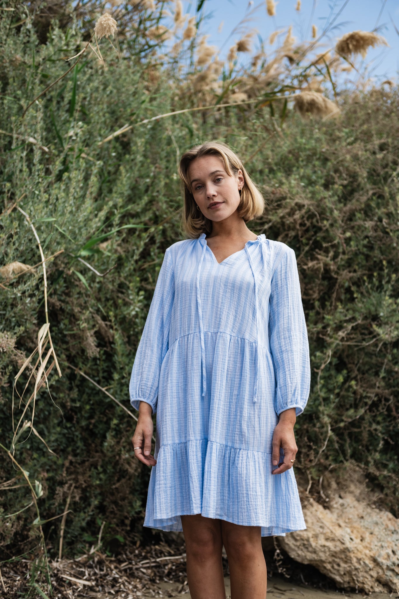 VMNANNA Midi Dress - Airy Blue