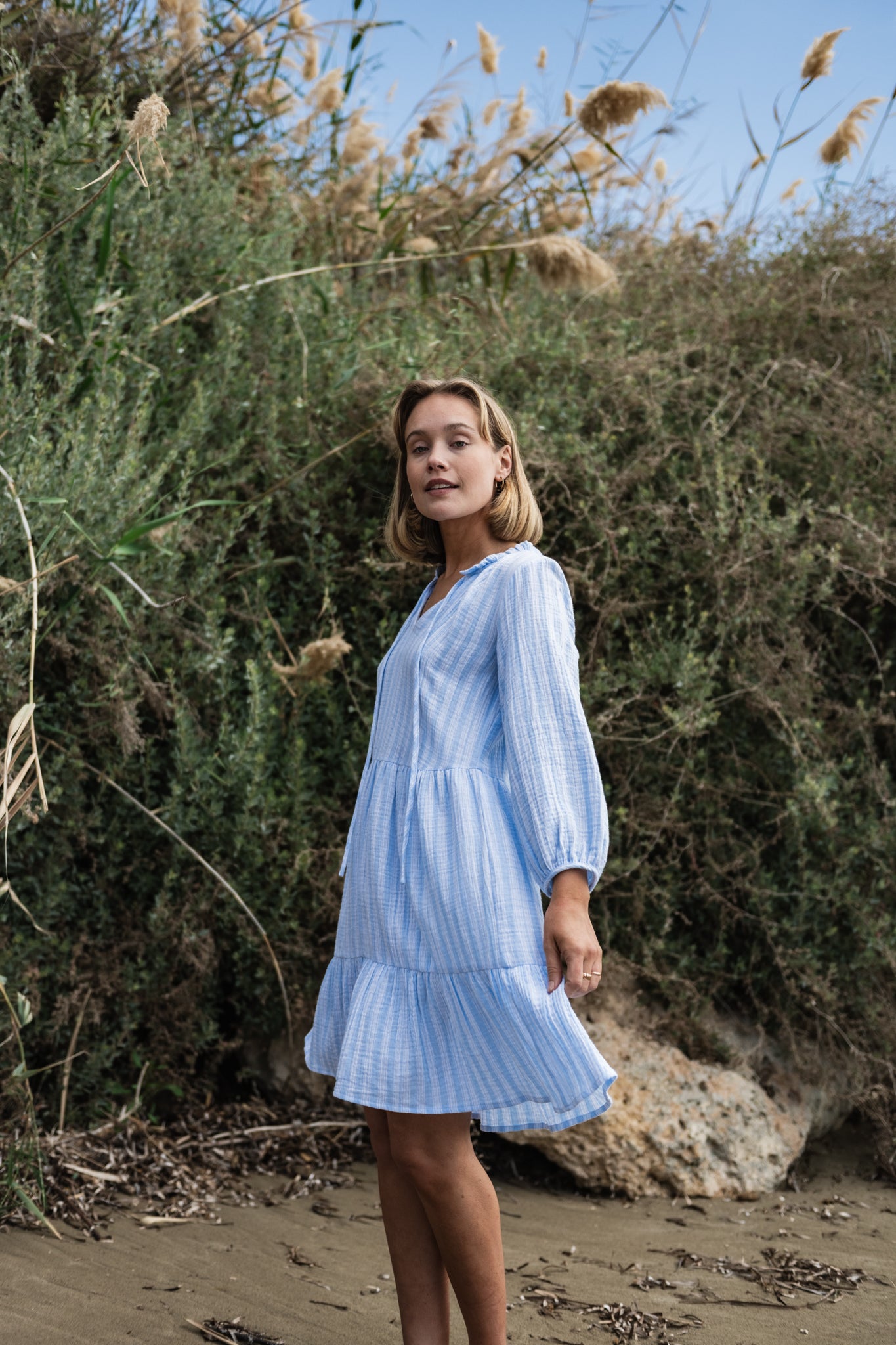 VMNANNA Midi Dress - Airy Blue