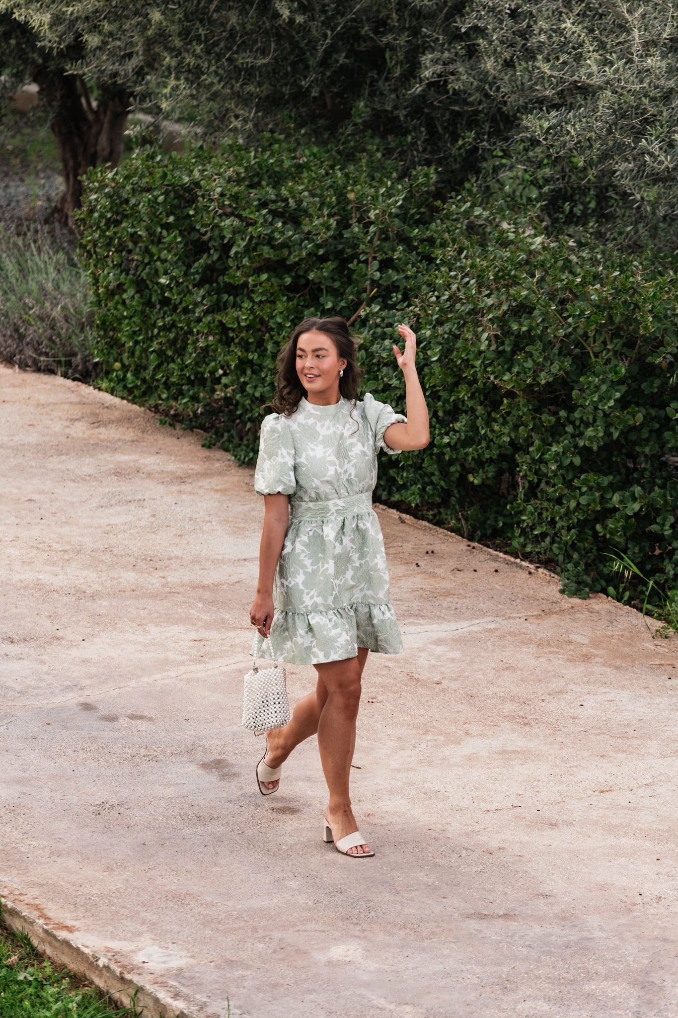 VMSULLE Short Dress - Fog Green