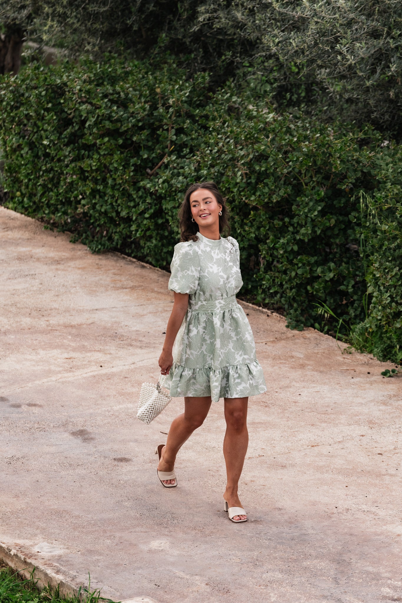 VMSULLE Short Dress - Fog Green