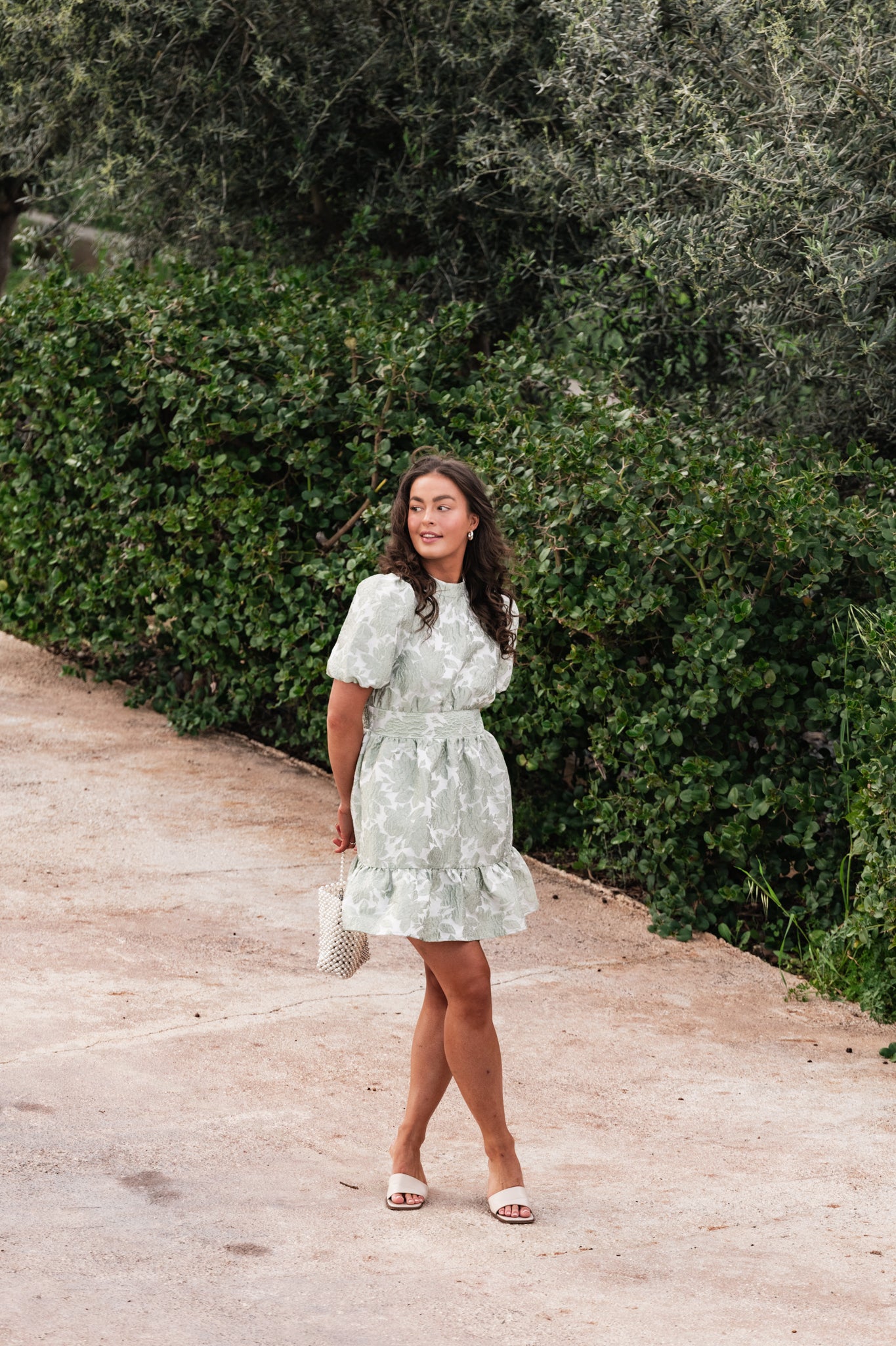 VMSULLE Short Dress - Fog Green