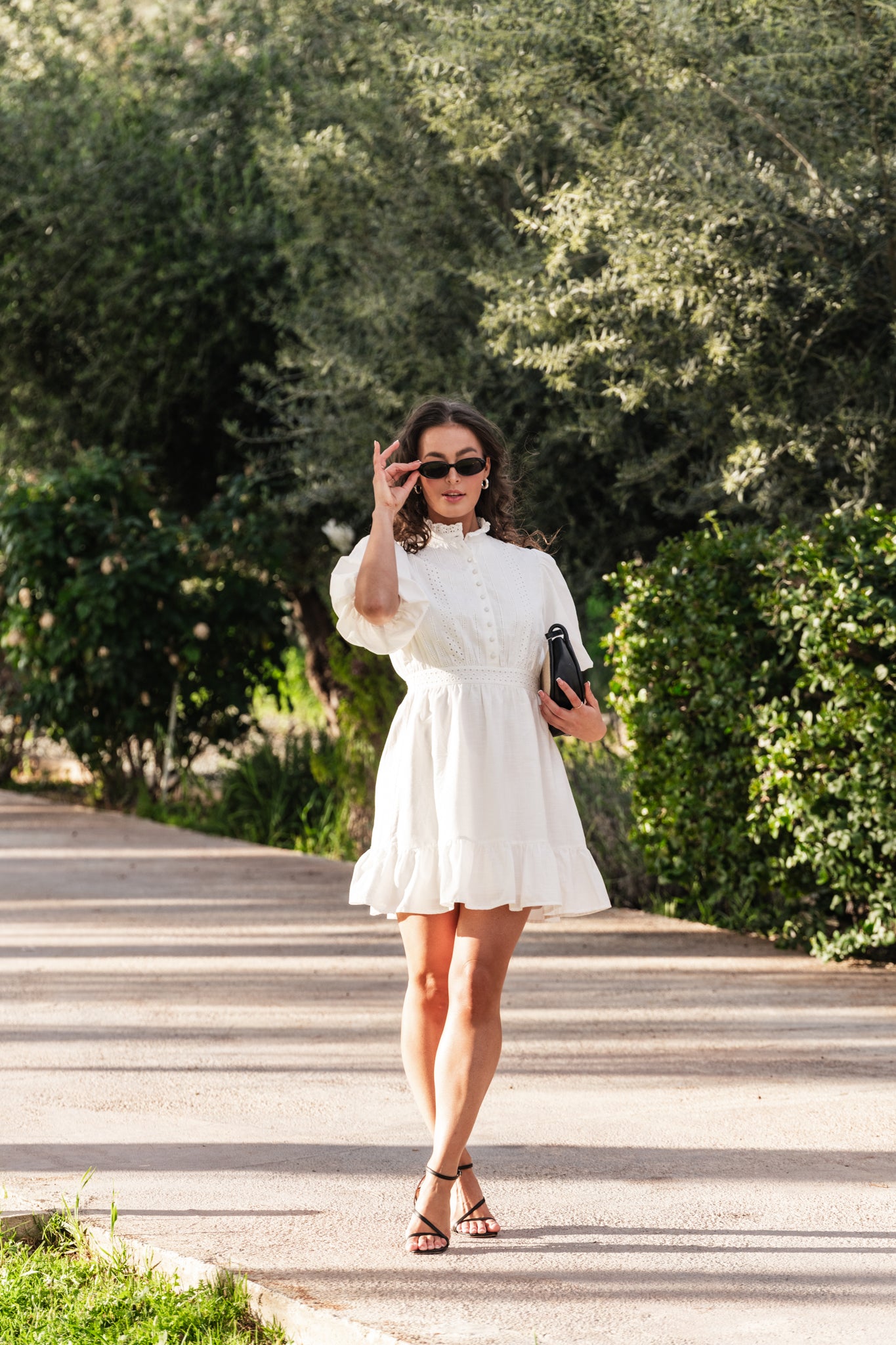 VMCLOVER Short Dress - Snow White