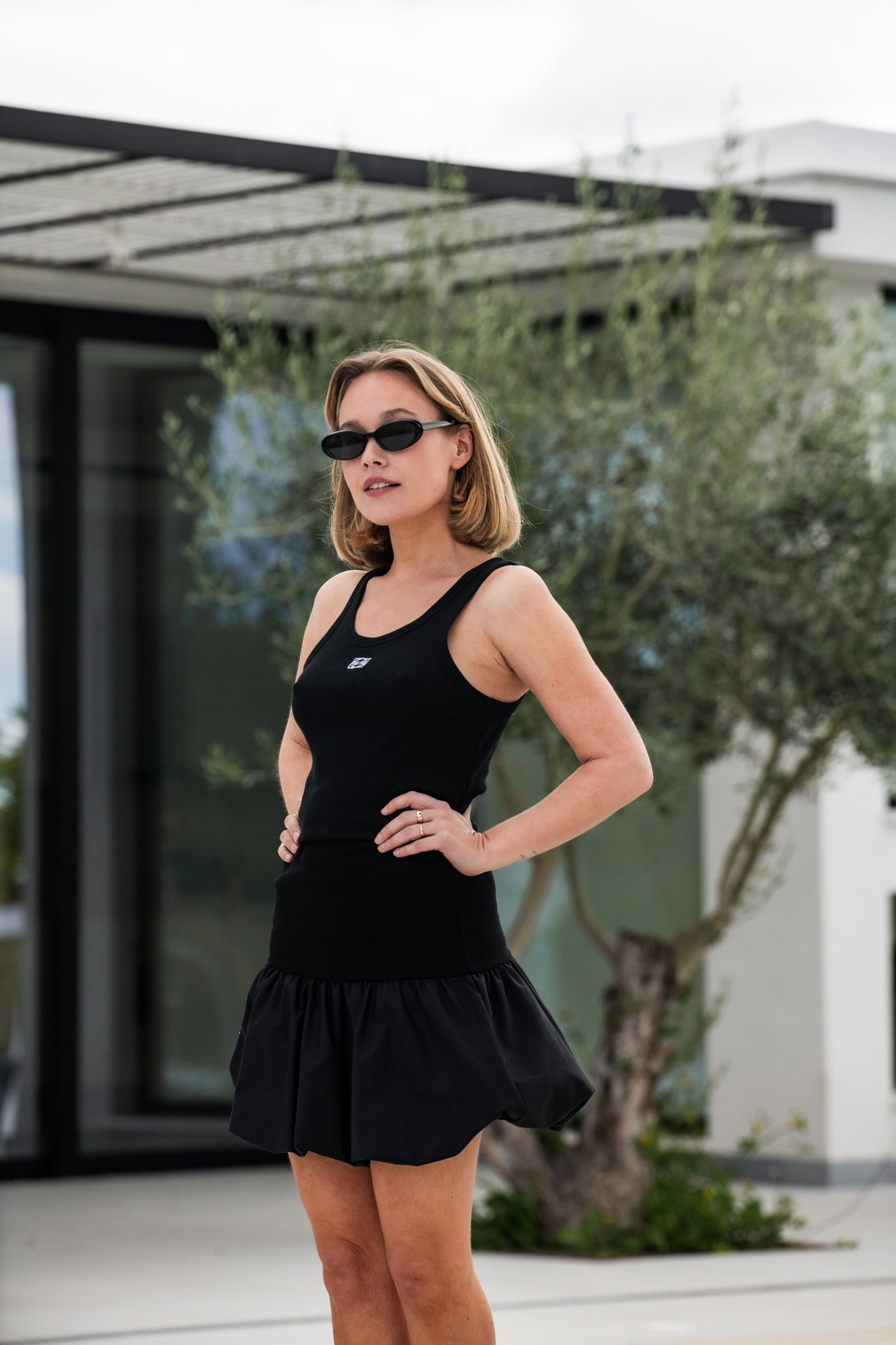 NMBIANCA Mini Skirt - Black