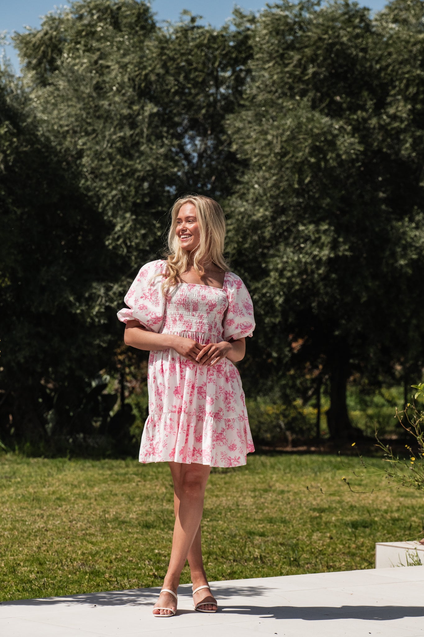 VMNOMIA Short Dress - Morning Glory