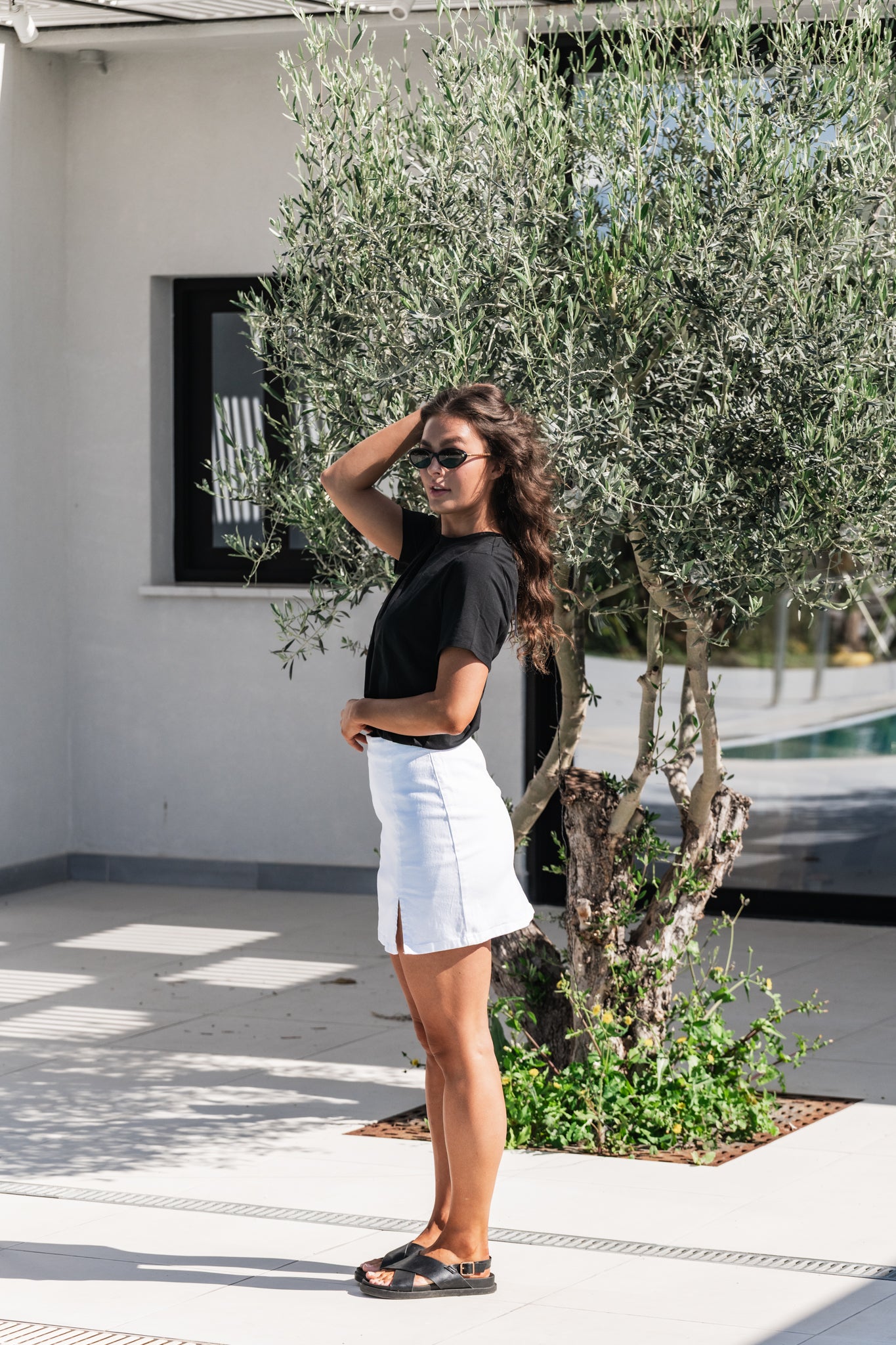 VMNELLY Short Skirt - Snow White