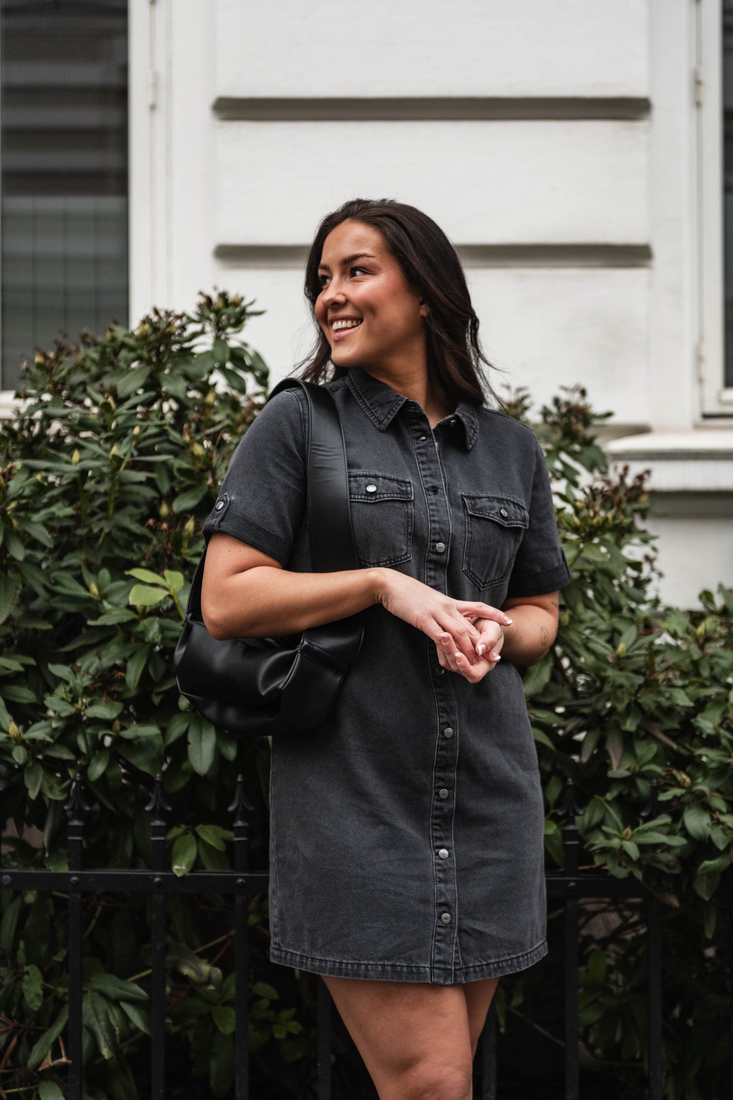 VMJENNIE Dress - Black Denim