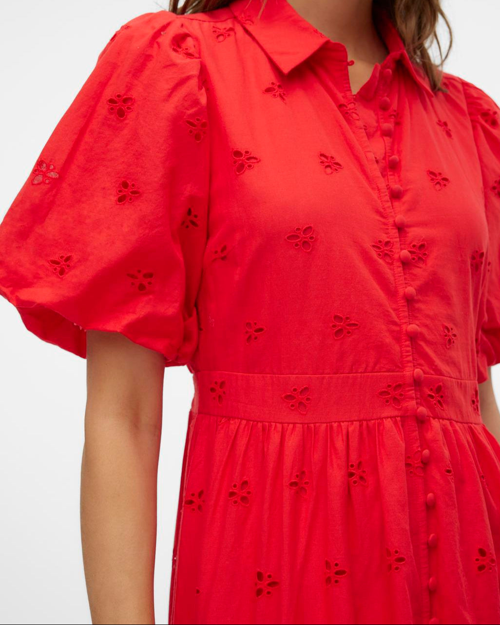VMANNIKEN Dress - High Risk Red