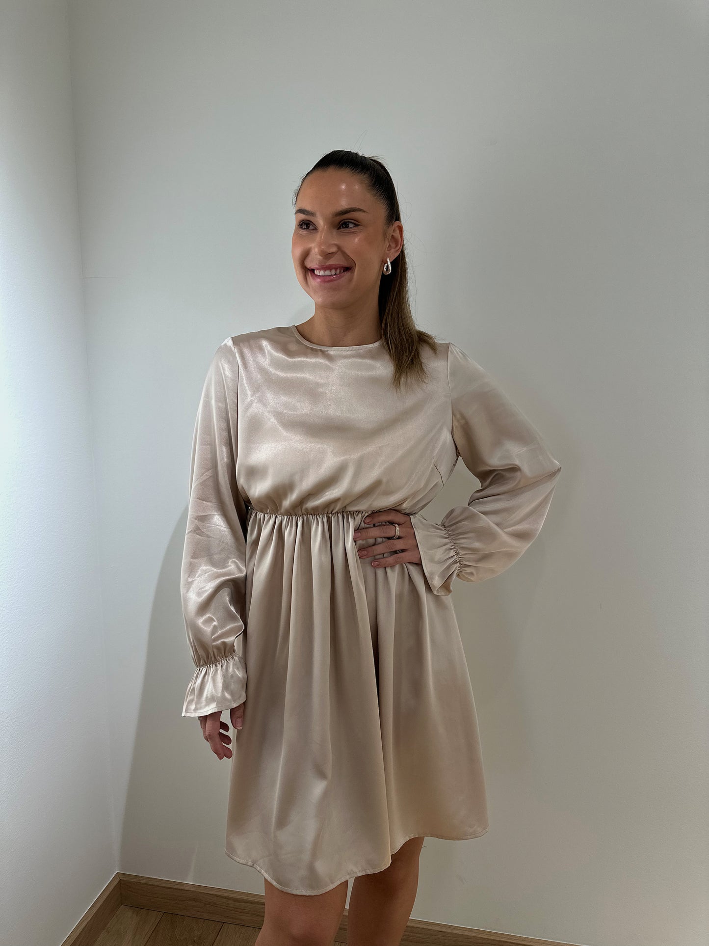 PCSLORE Dress - Frosted Almond