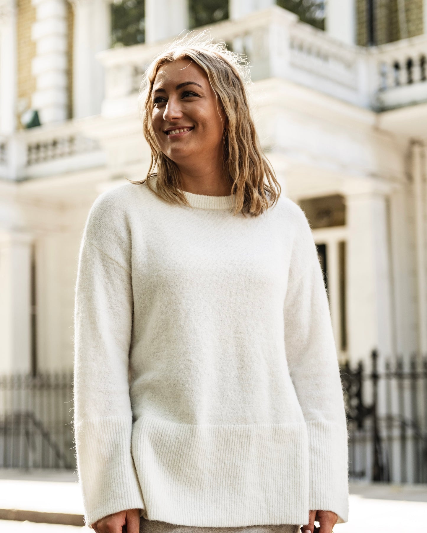 VMPALMA Pullover - Snow White