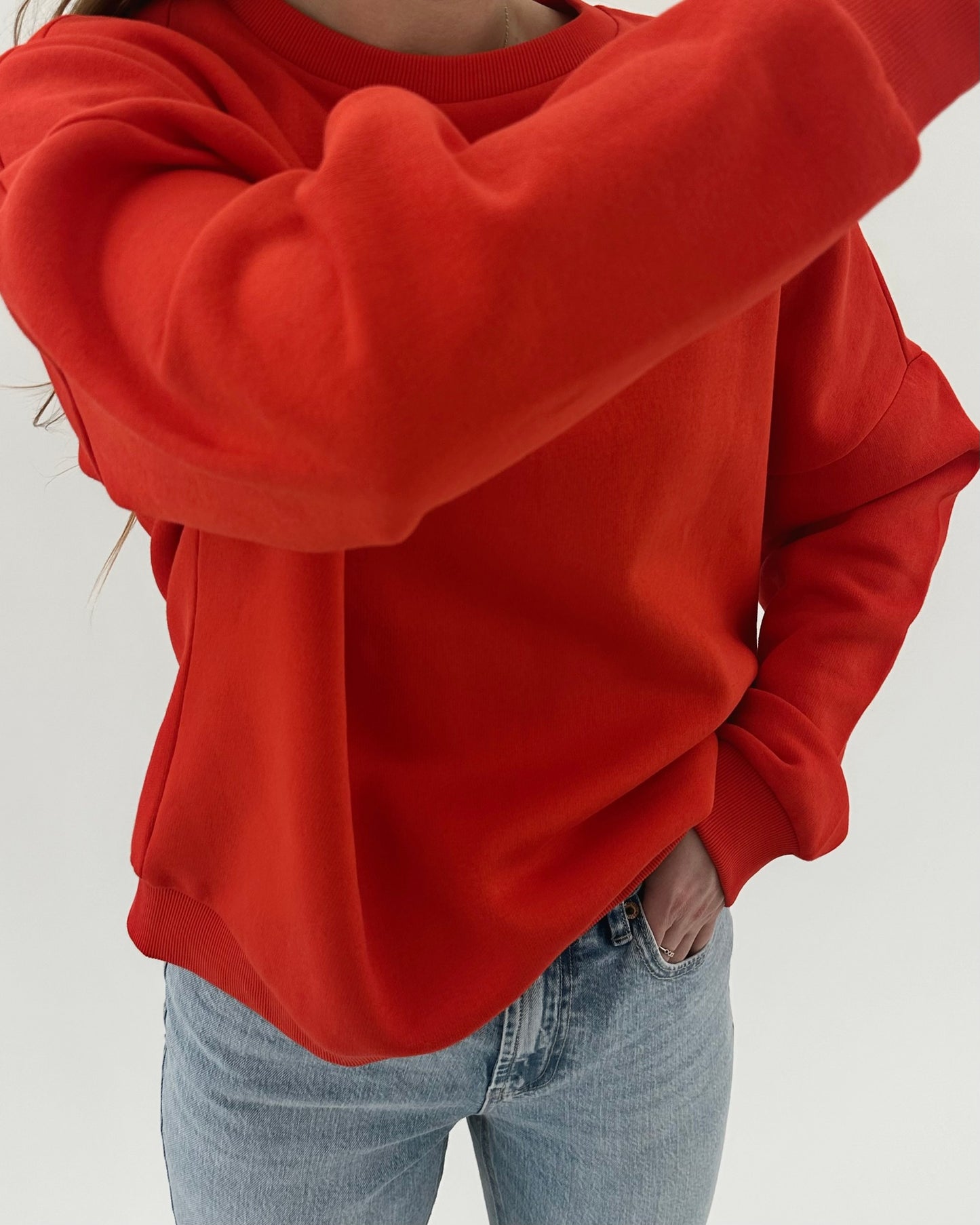 VMPERNILLE Sweatshirt - Fiery Red