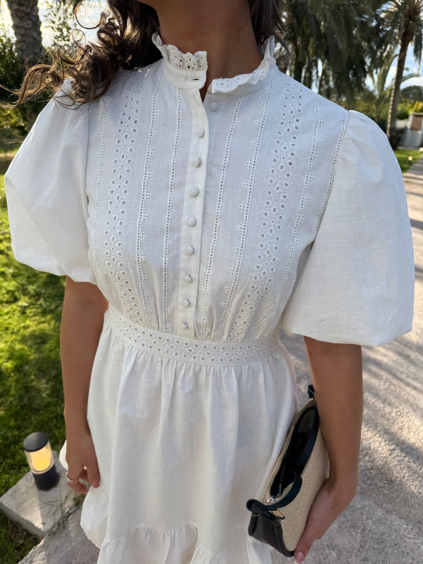 VMCLOVER Short Dress - Snow White
