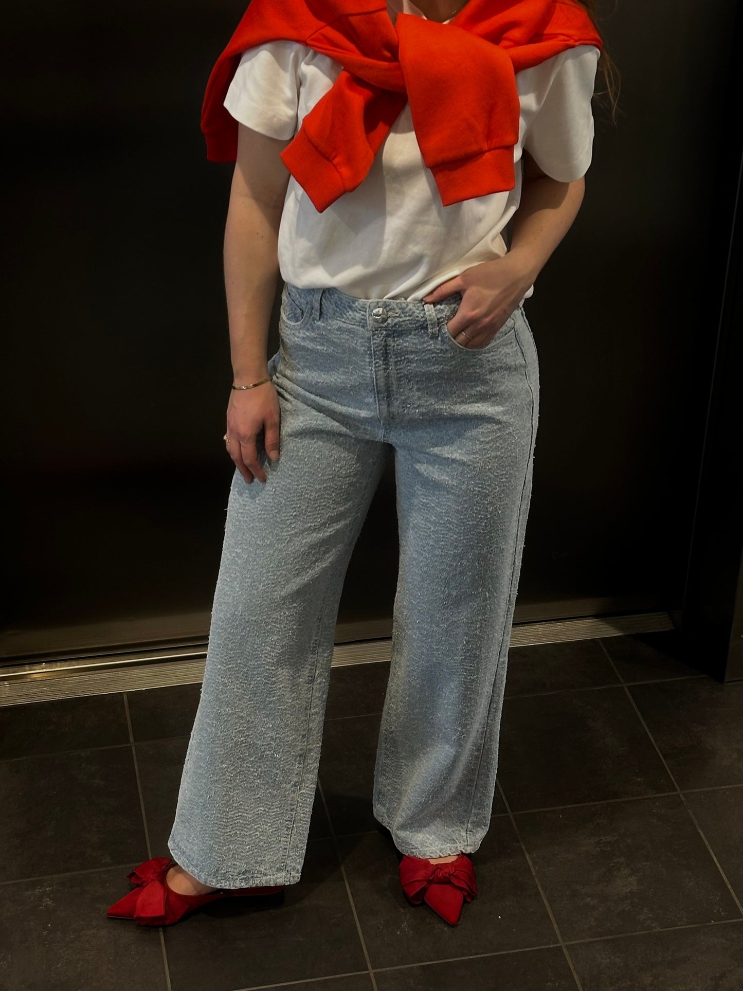 VMKATHY Jeans - Light Blue Denim