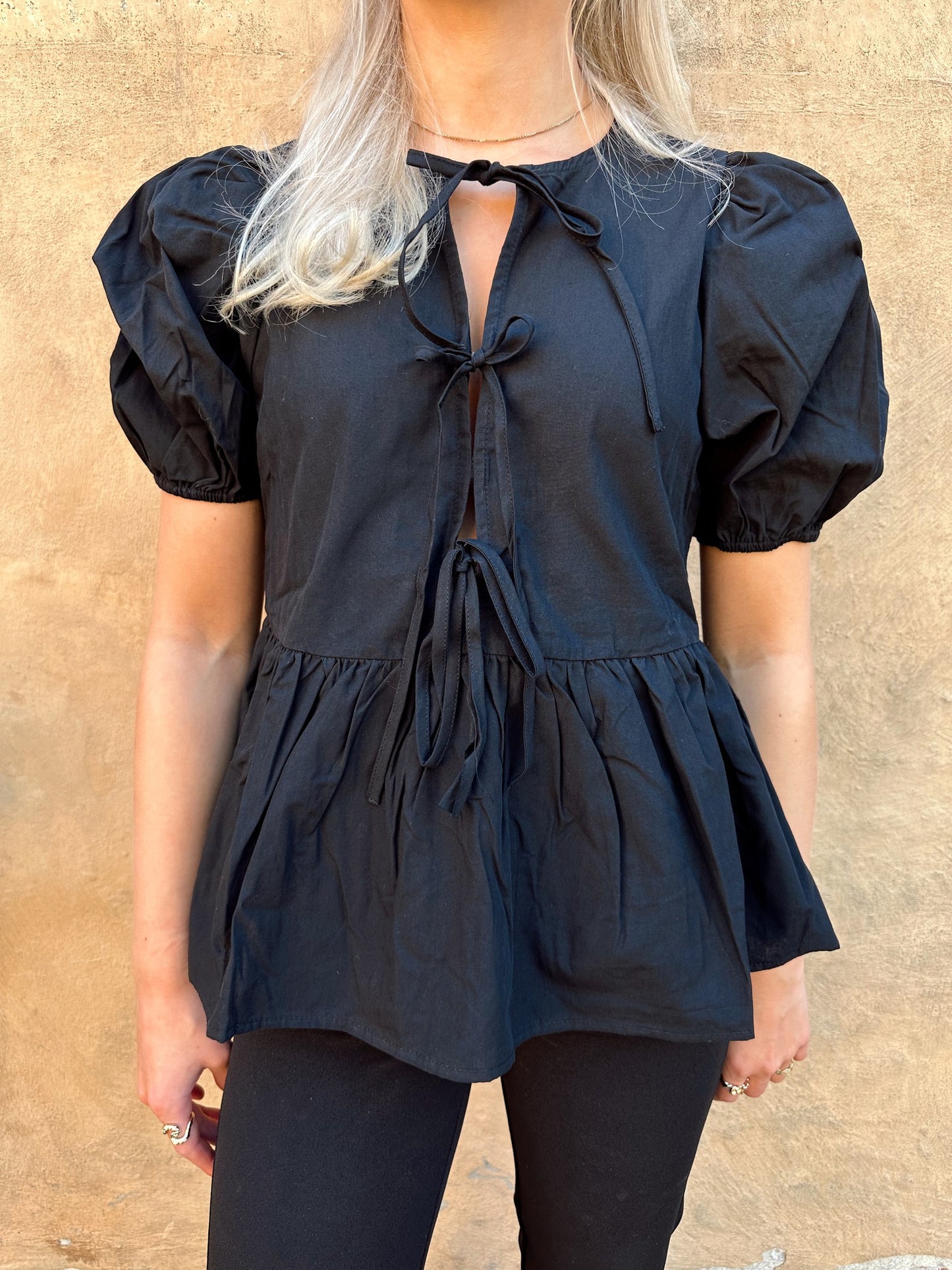 PCJOLLY T-Shirts & Tops - Black