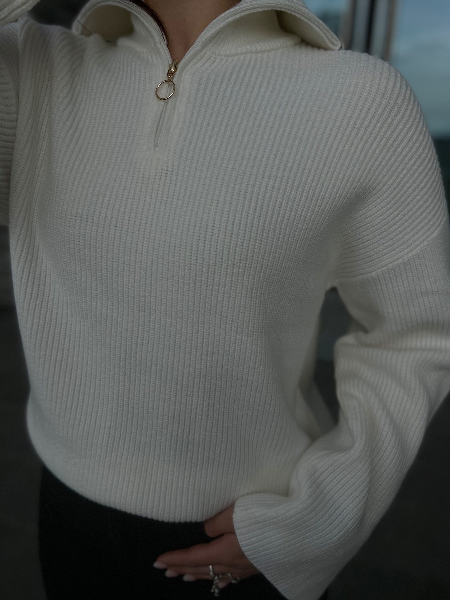 PCANJA Pullover - Cloud Dancer