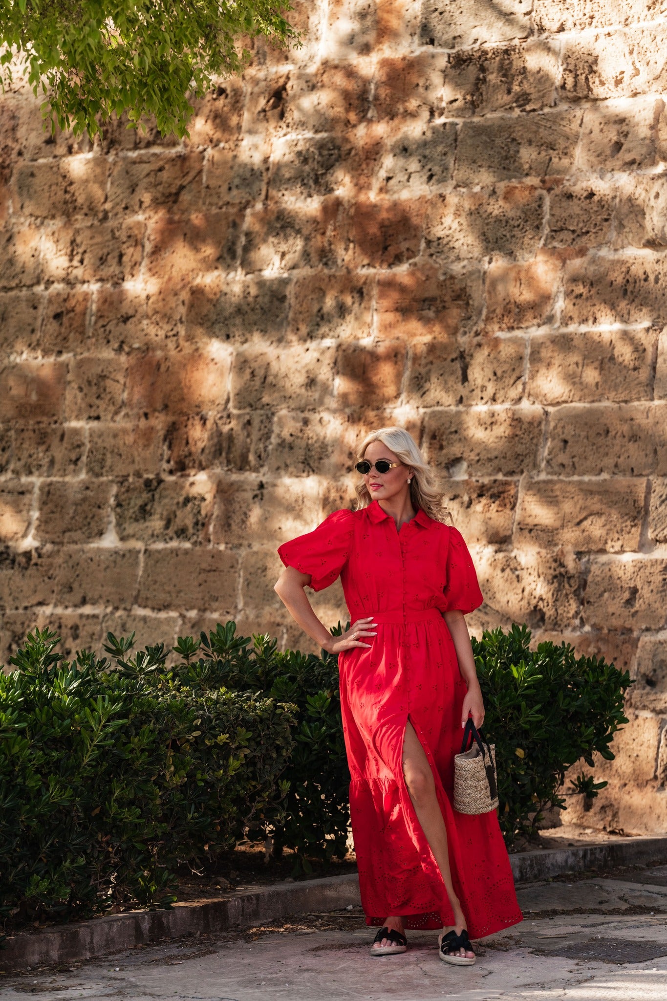 VMANNIKEN Dress - High Risk Red