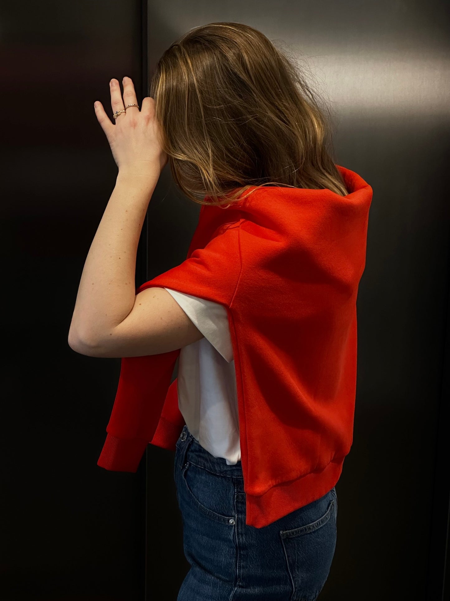 VMPERNILLE Sweatshirt - Fiery Red