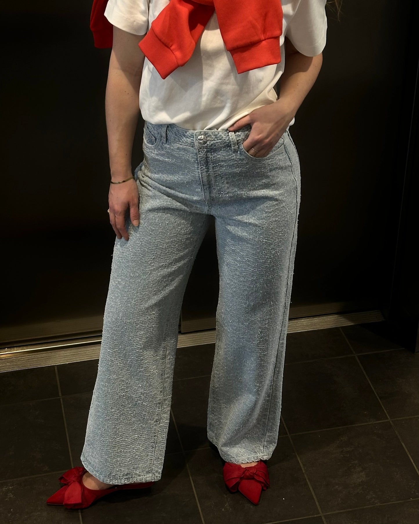VMKATHY Jeans - Light Blue Denim