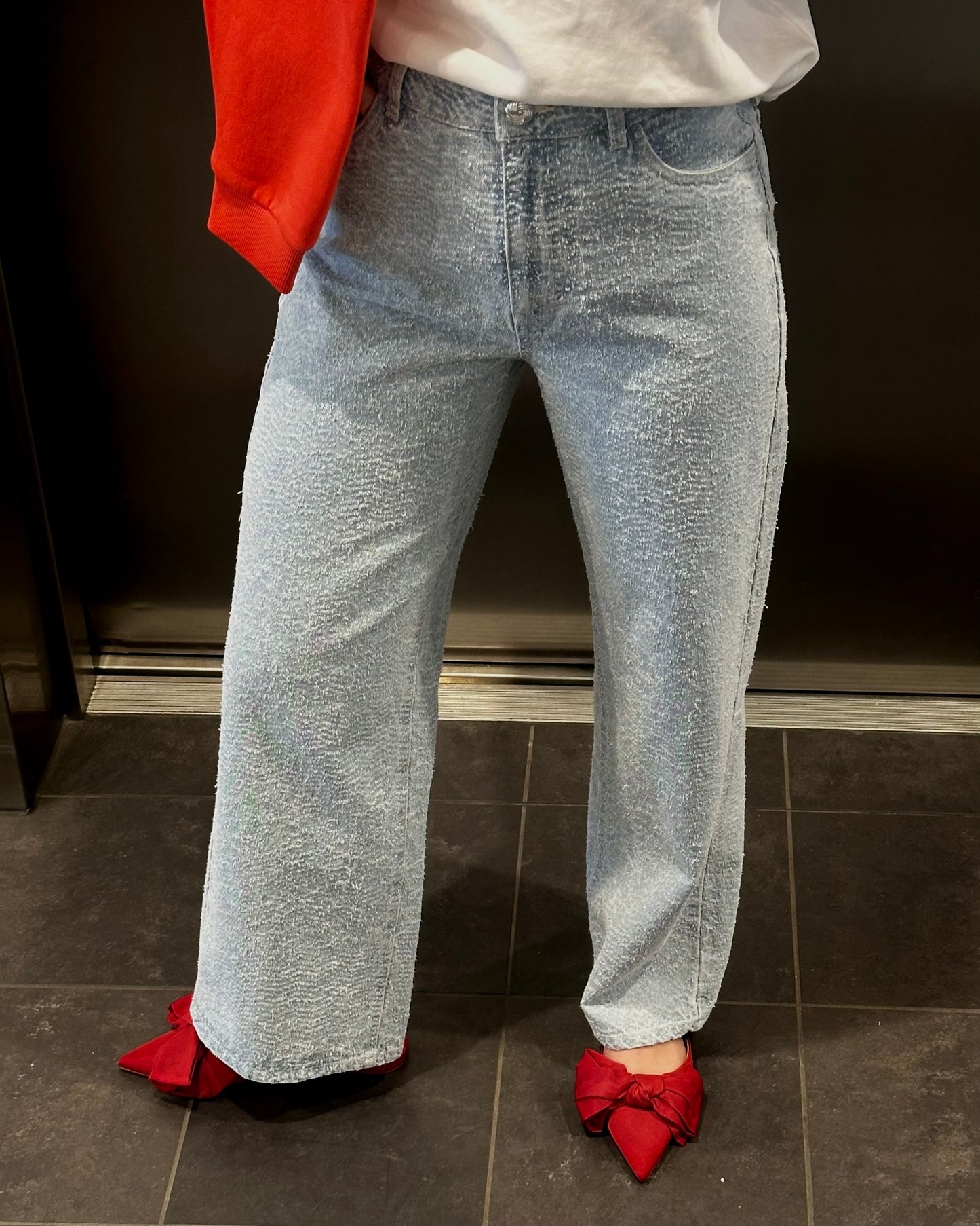 VMKATHY Jeans - Light Blue Denim