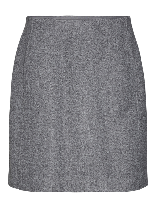VMFORTUNEALLISON Skirt - Medium Grey Melange
