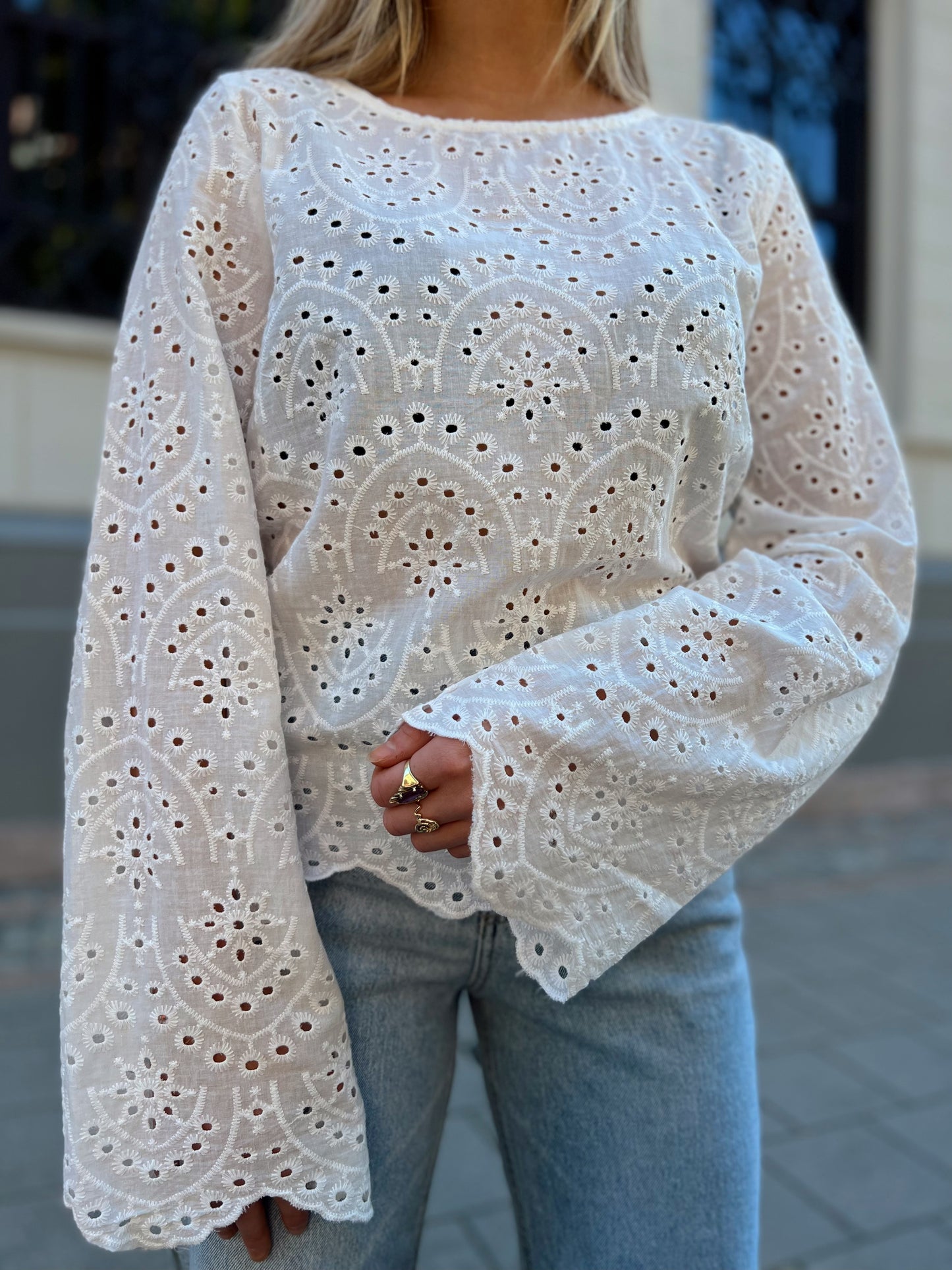 PCJANNI T-Shirts & Tops - Bright White