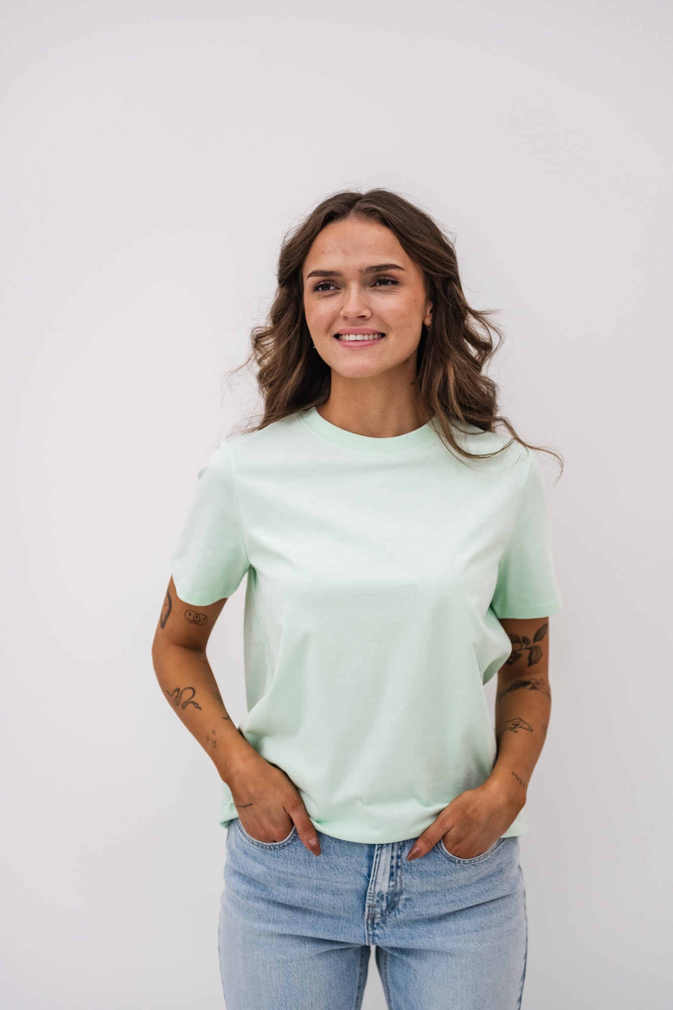 PCRIA T-Shirt - Dusty Aqua