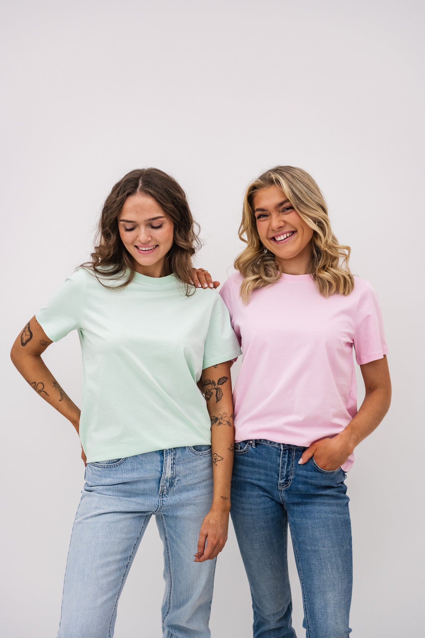 PCRIA T-Shirt - Dusty Aqua