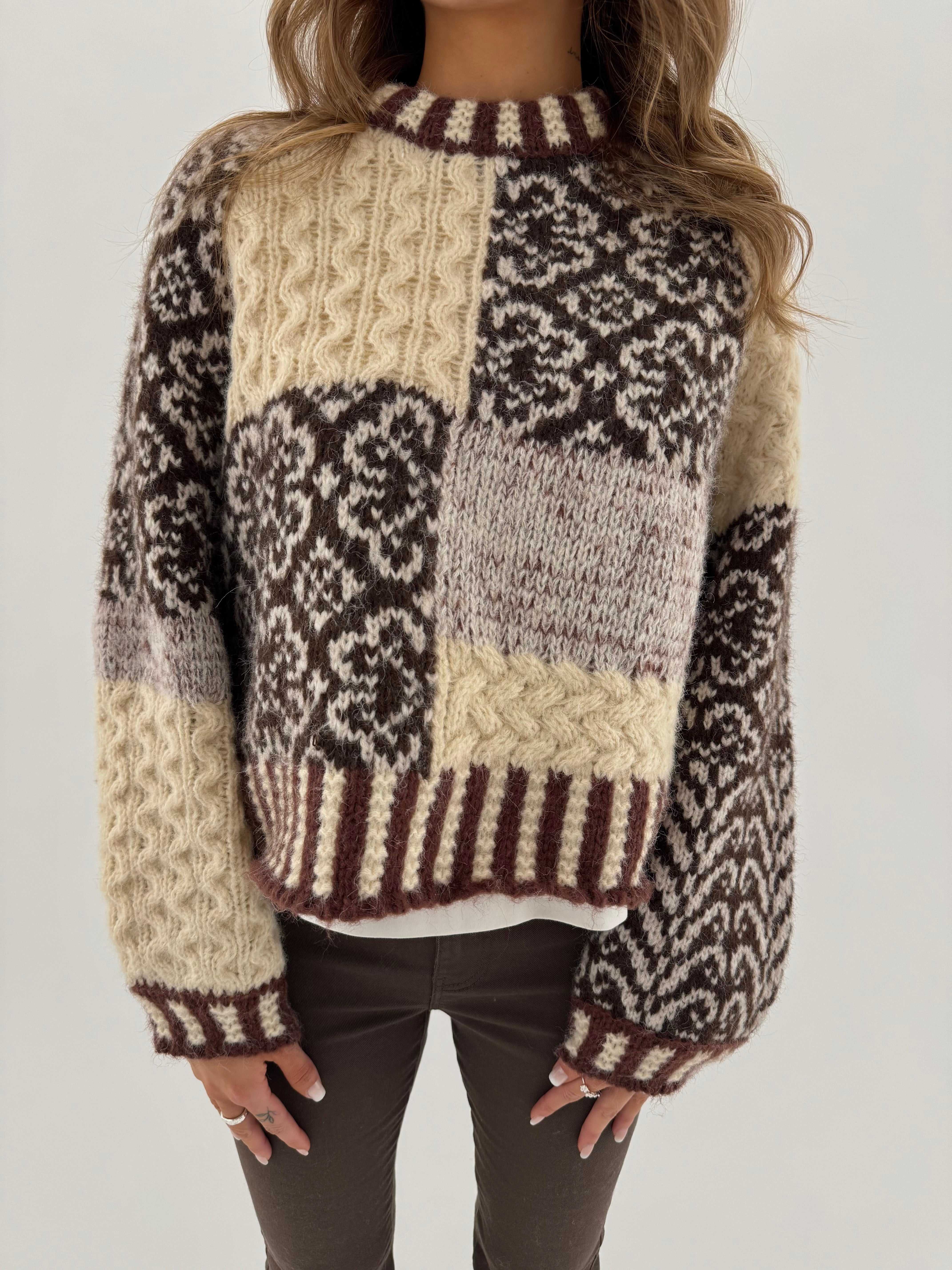 PCFUSION  KNIT -  Greige