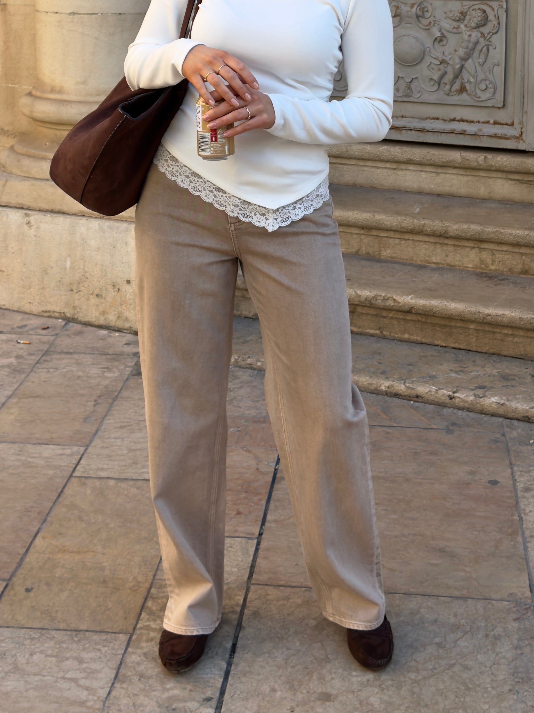 VMTESSA Jeans - Silver Mink