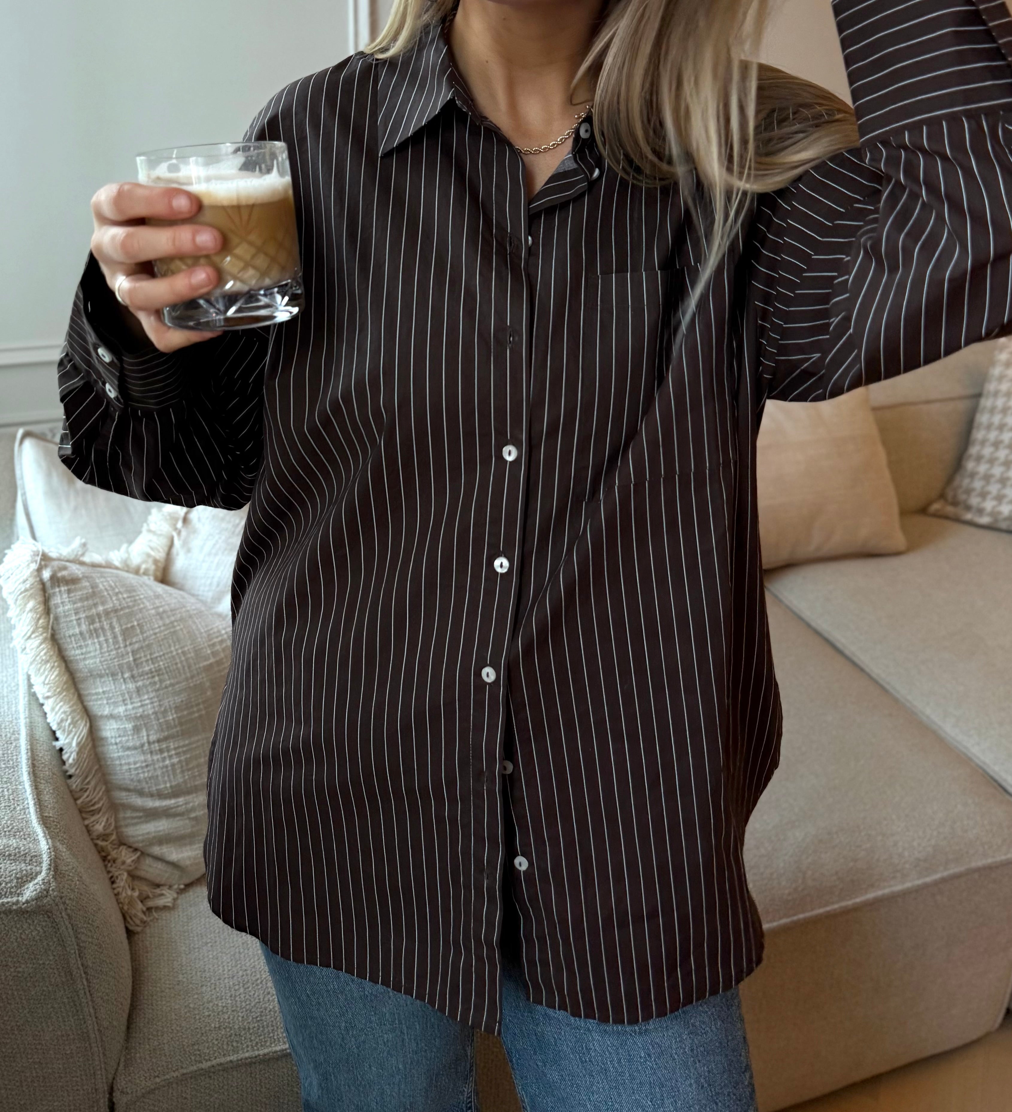 VMFANNI Shirt - Chocolate Brown