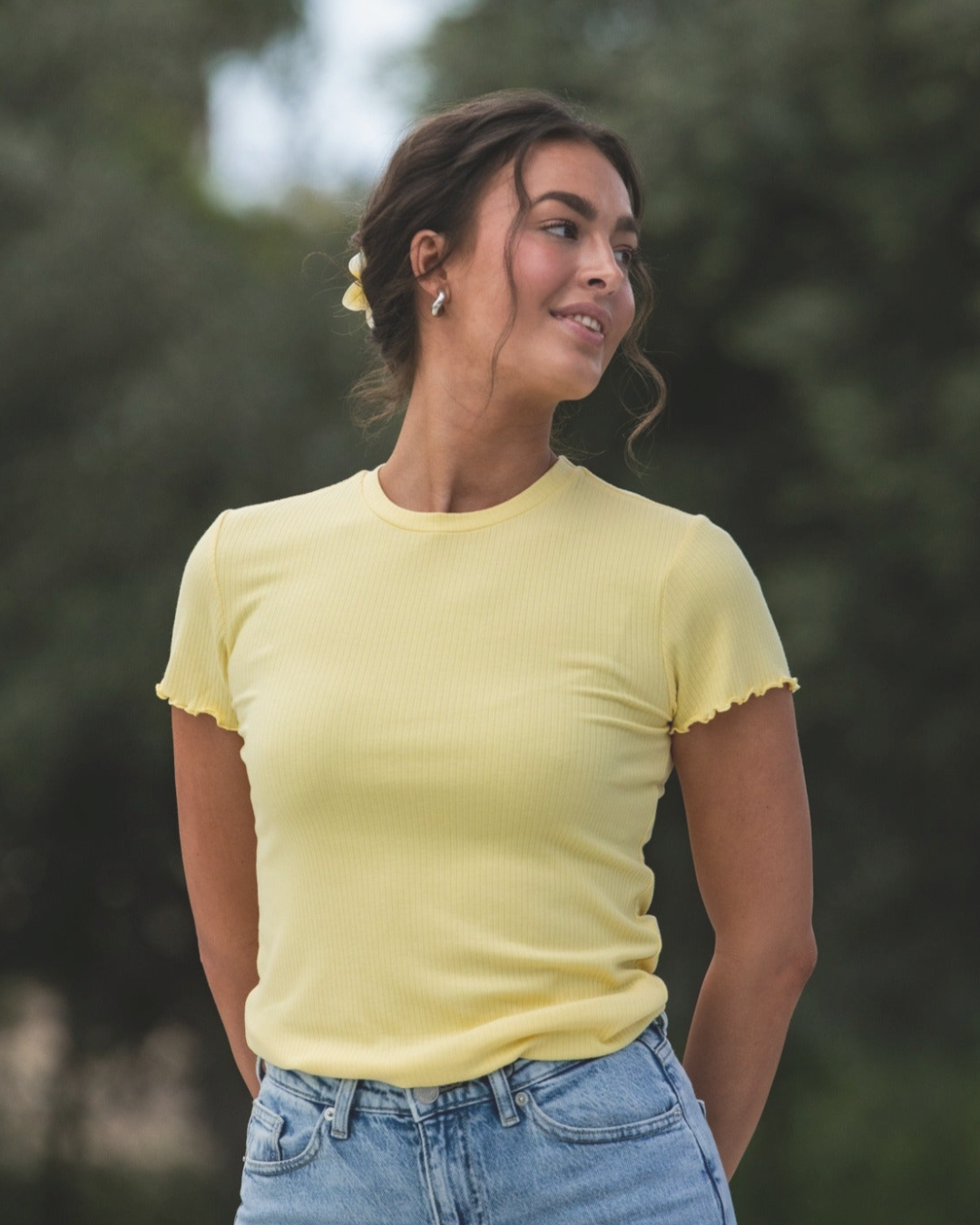 PCNICCA T-Shirt - French Vanilla