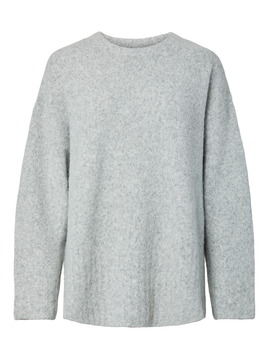 PCTINA KNIT - Light Grey Melange