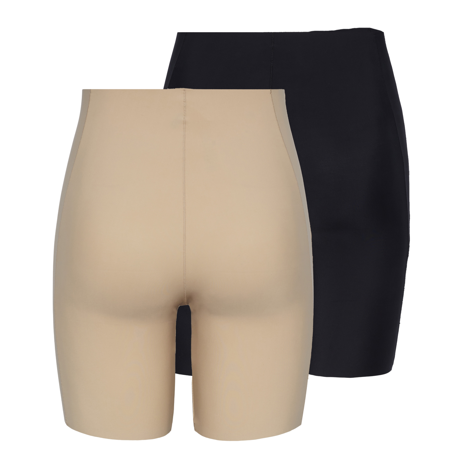 PCNAMEE Shorts - 2.pk nude & black