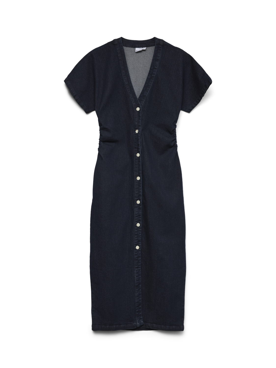 VMSANNI Long Dress - Dark Blue Denim