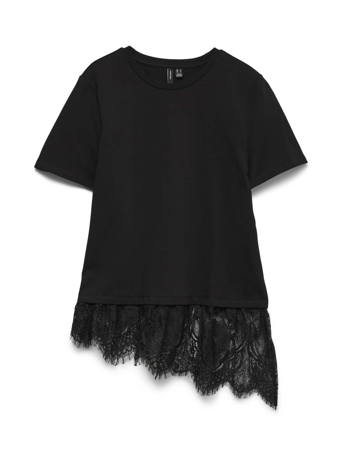 VMBRIT LACE T-SHIRT - Black