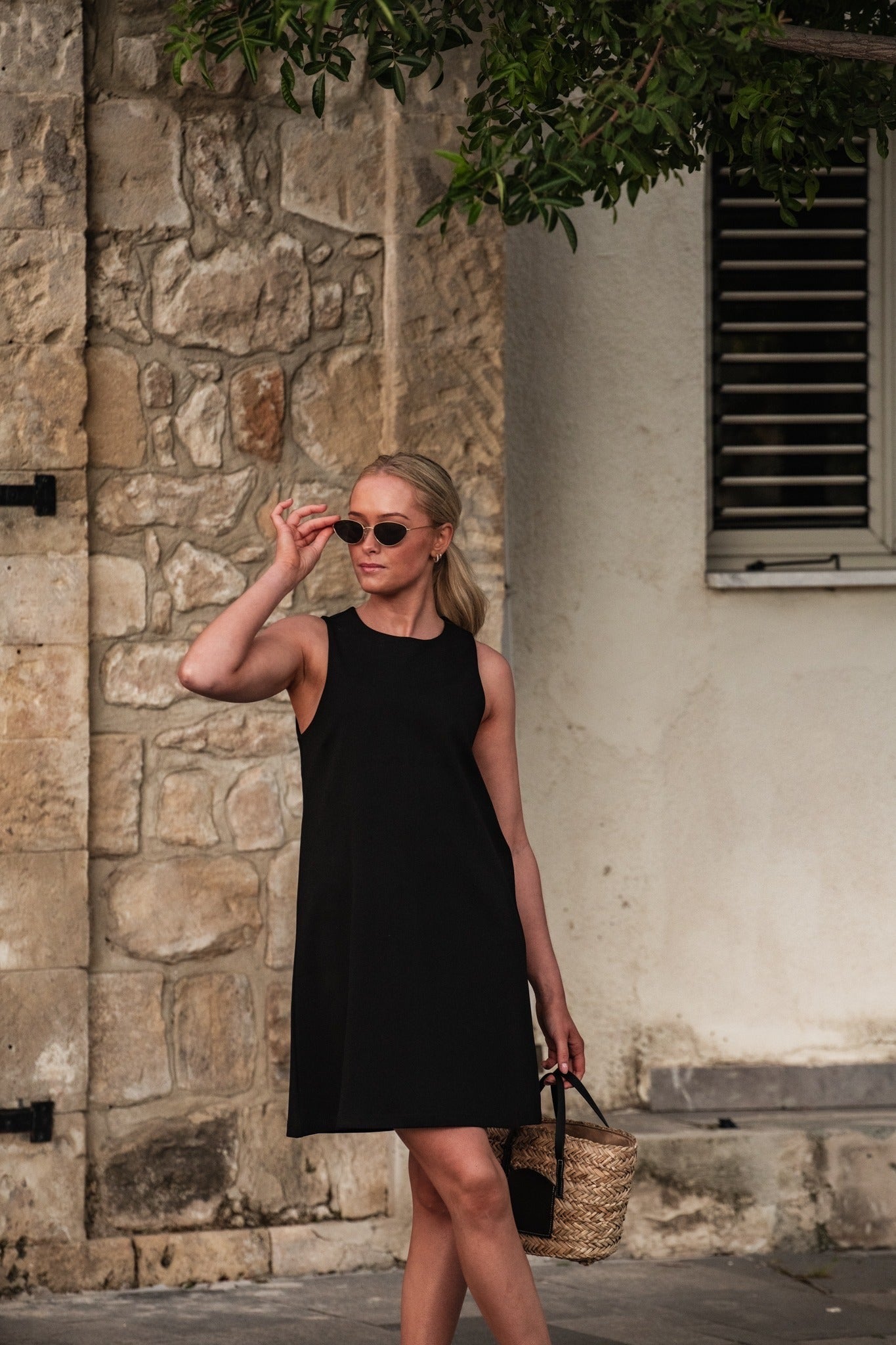 PCJOSELLA Short Dress - Black