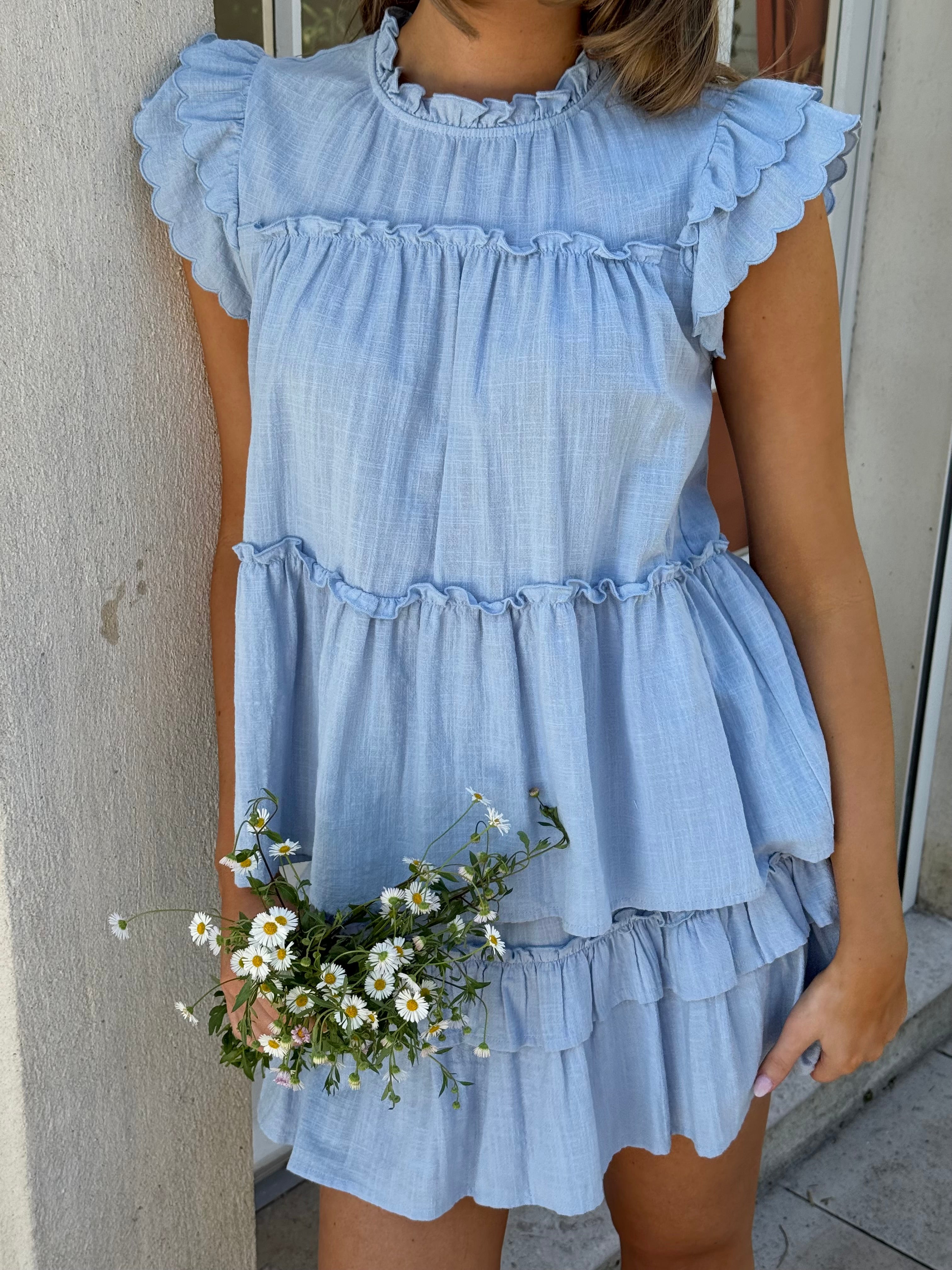 VMMIE Mini Skort - Cashmere Blue
