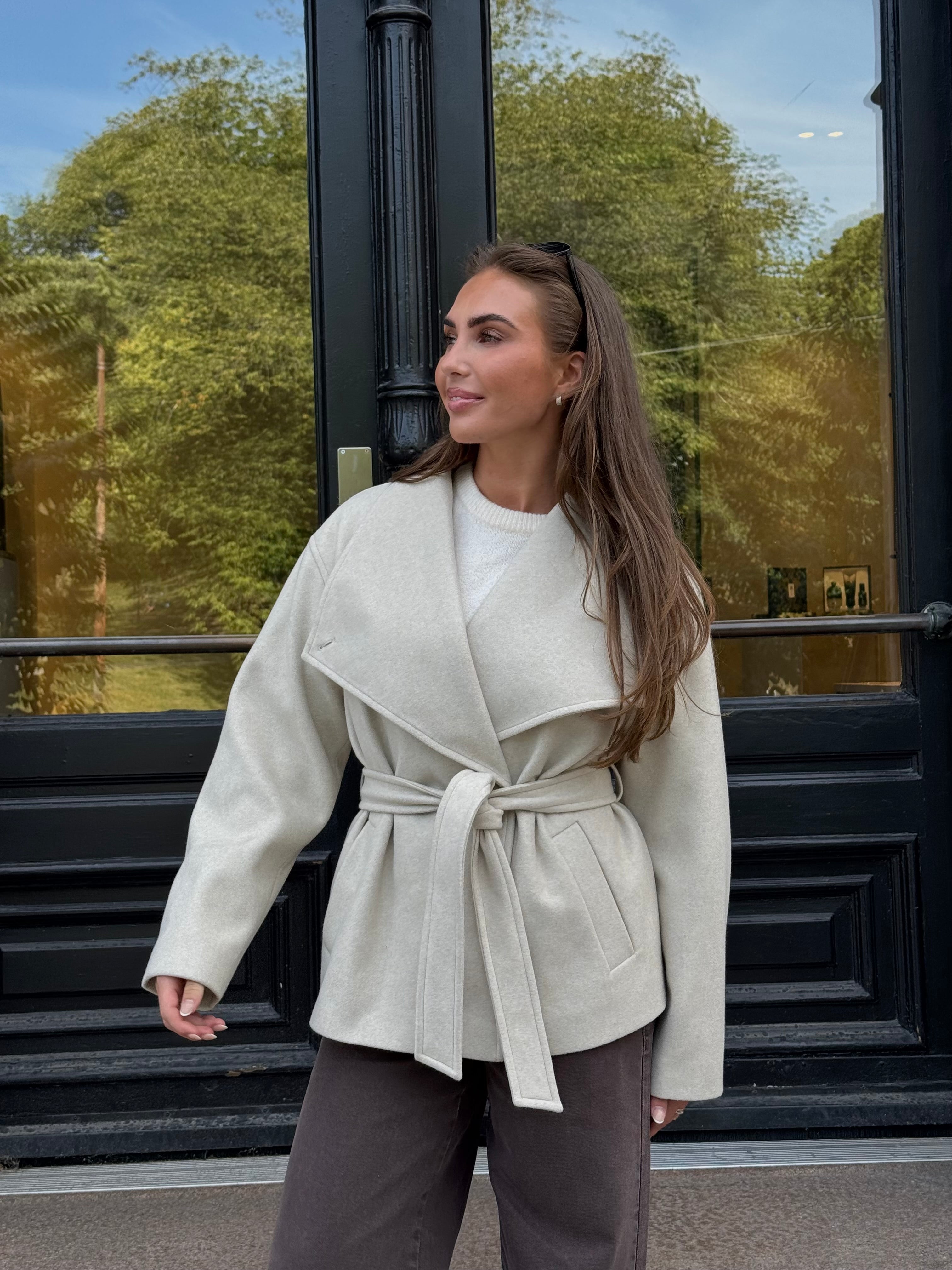 VMVINCESELMIA Jacket - Oatmeal