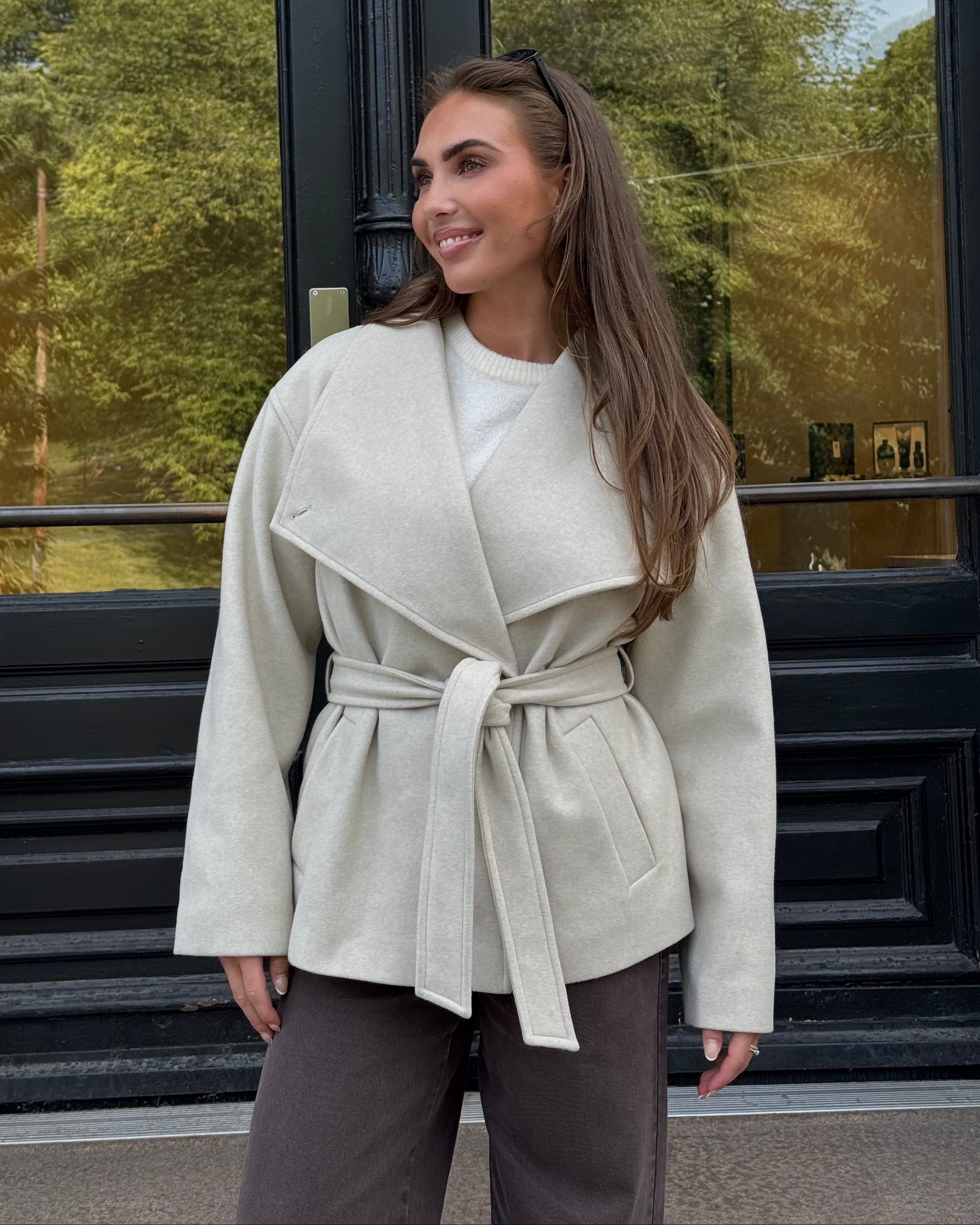 VMVINCESELMIA Jacket - Oatmeal