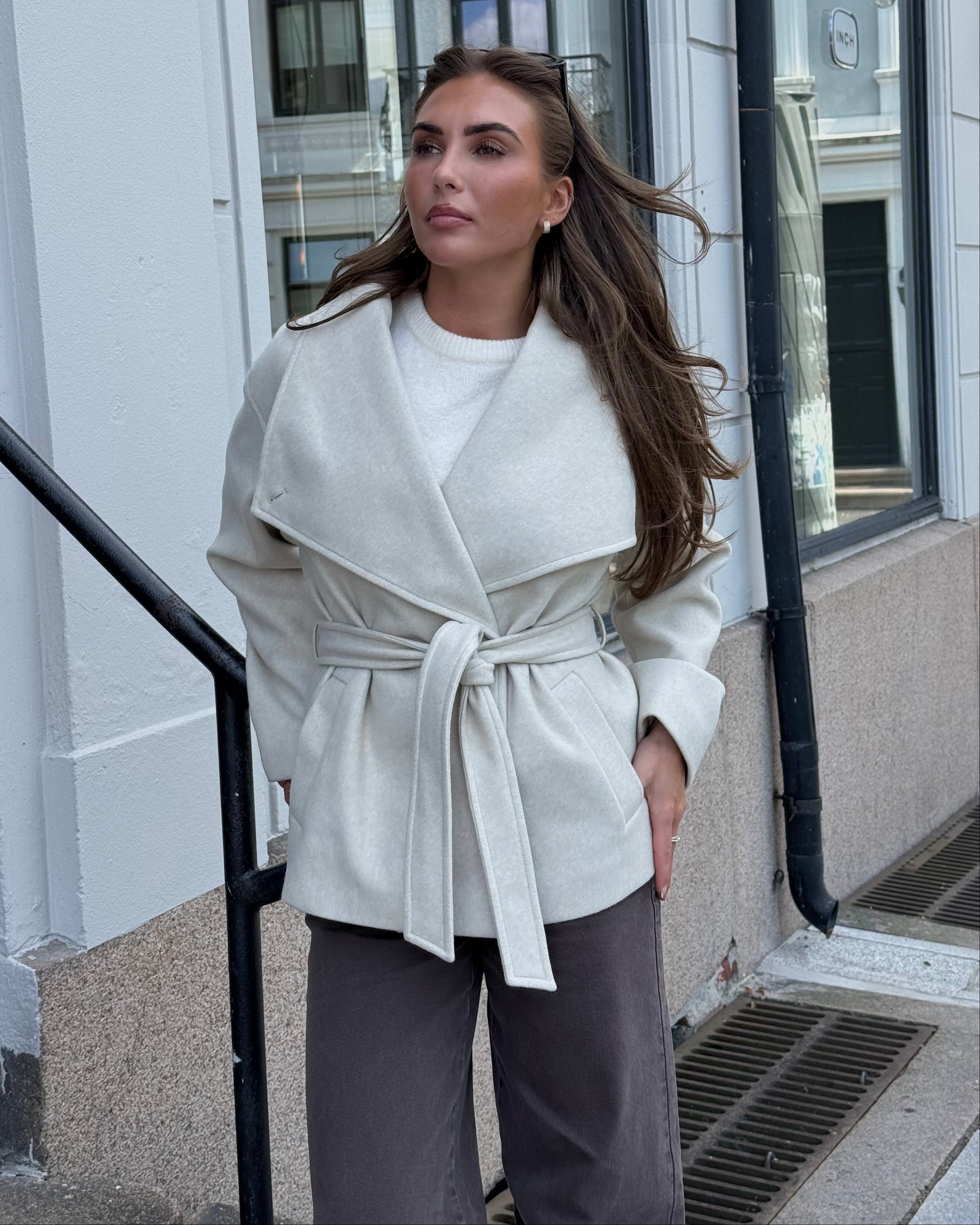 VMVINCESELMIA Jacket - Oatmeal