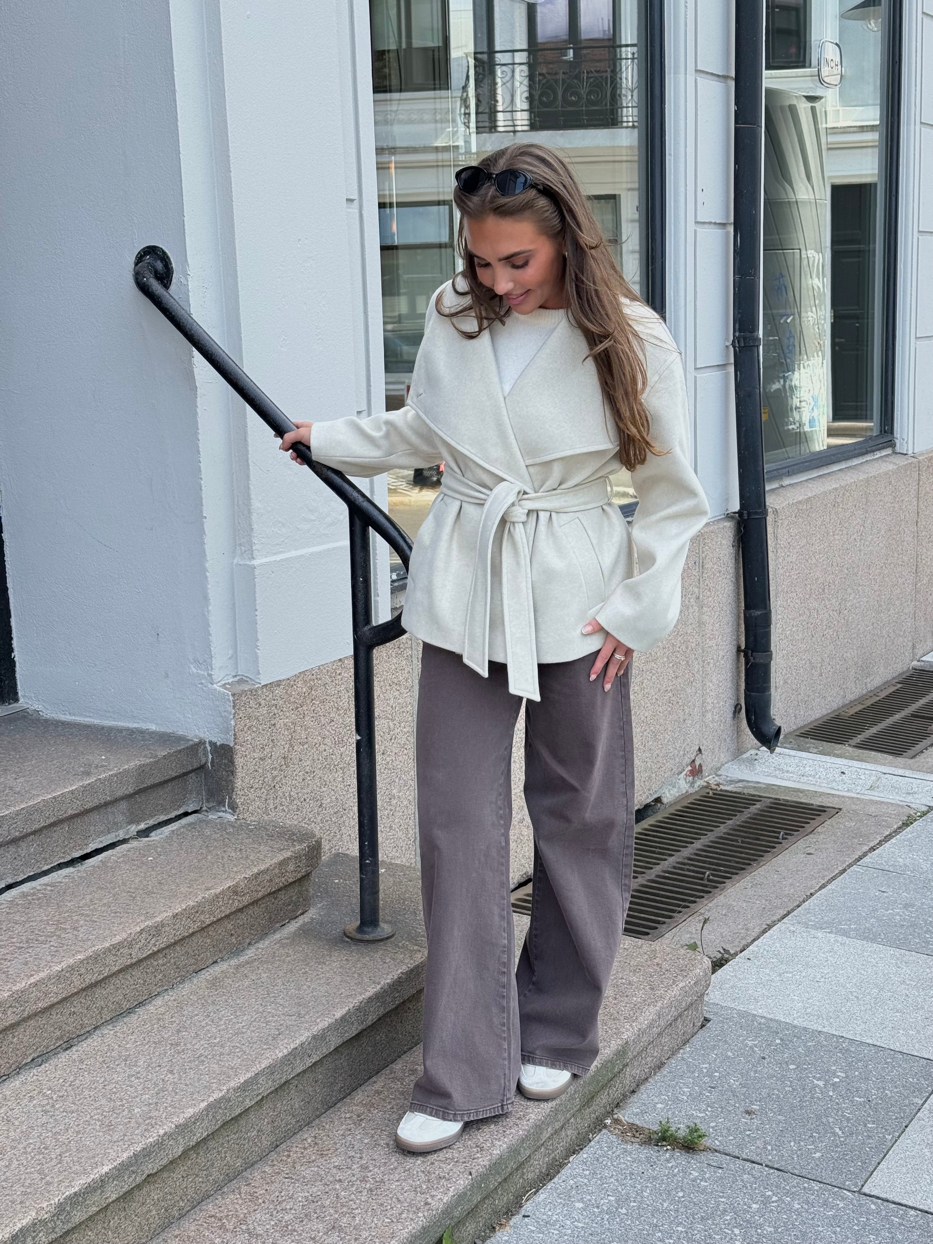 VMVINCESELMIA Jacket - Oatmeal