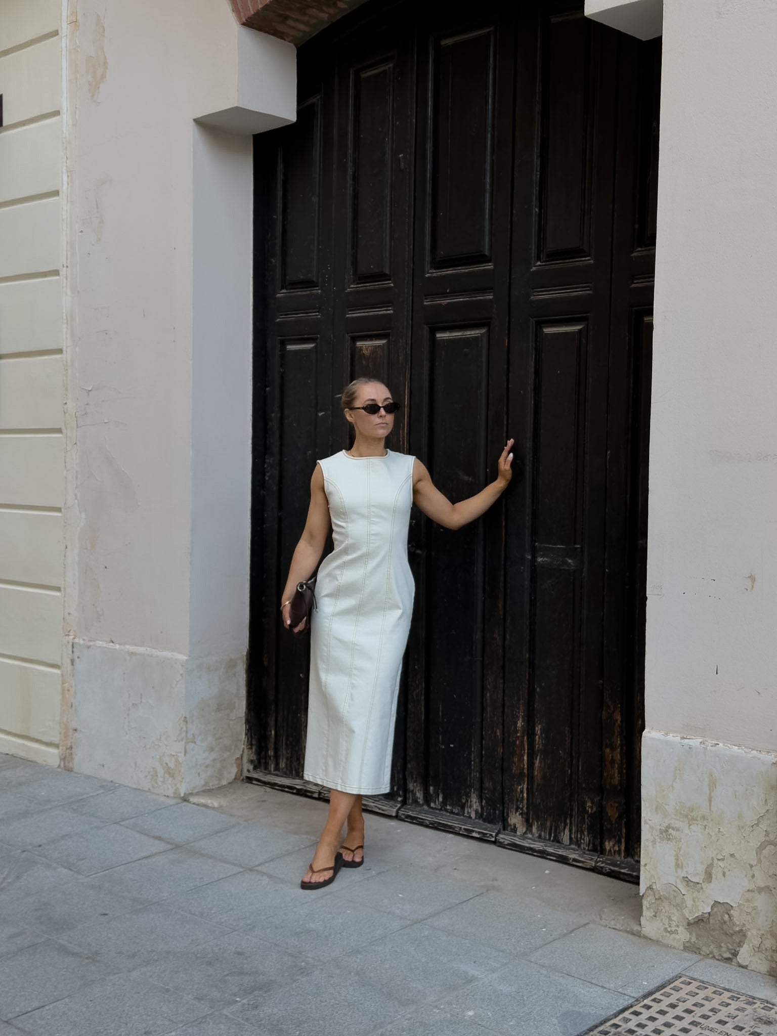 PCFRANNA Long Dress - Sweet Corn