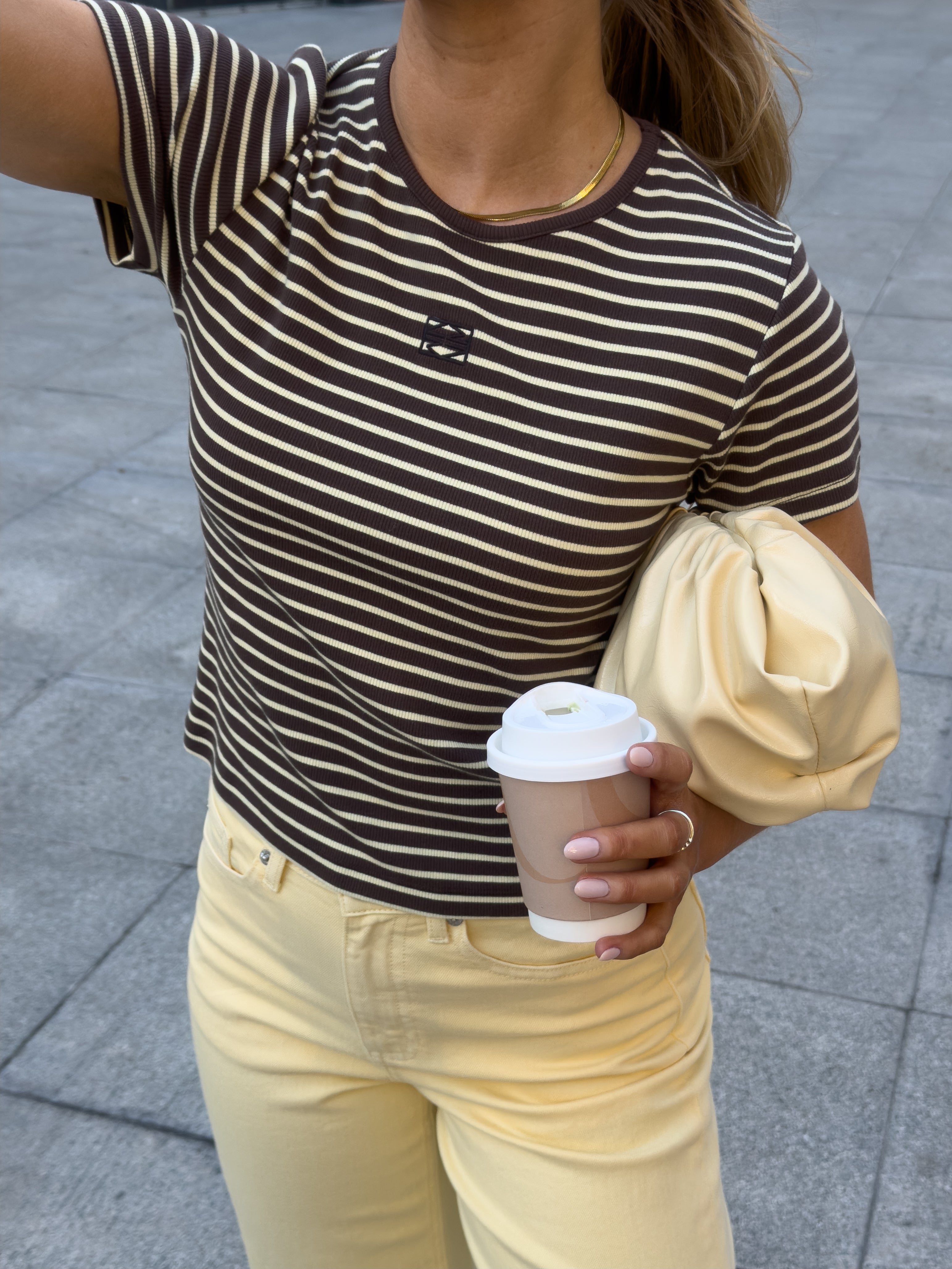 NMJUDY T-Shirt - Chocolate Brown