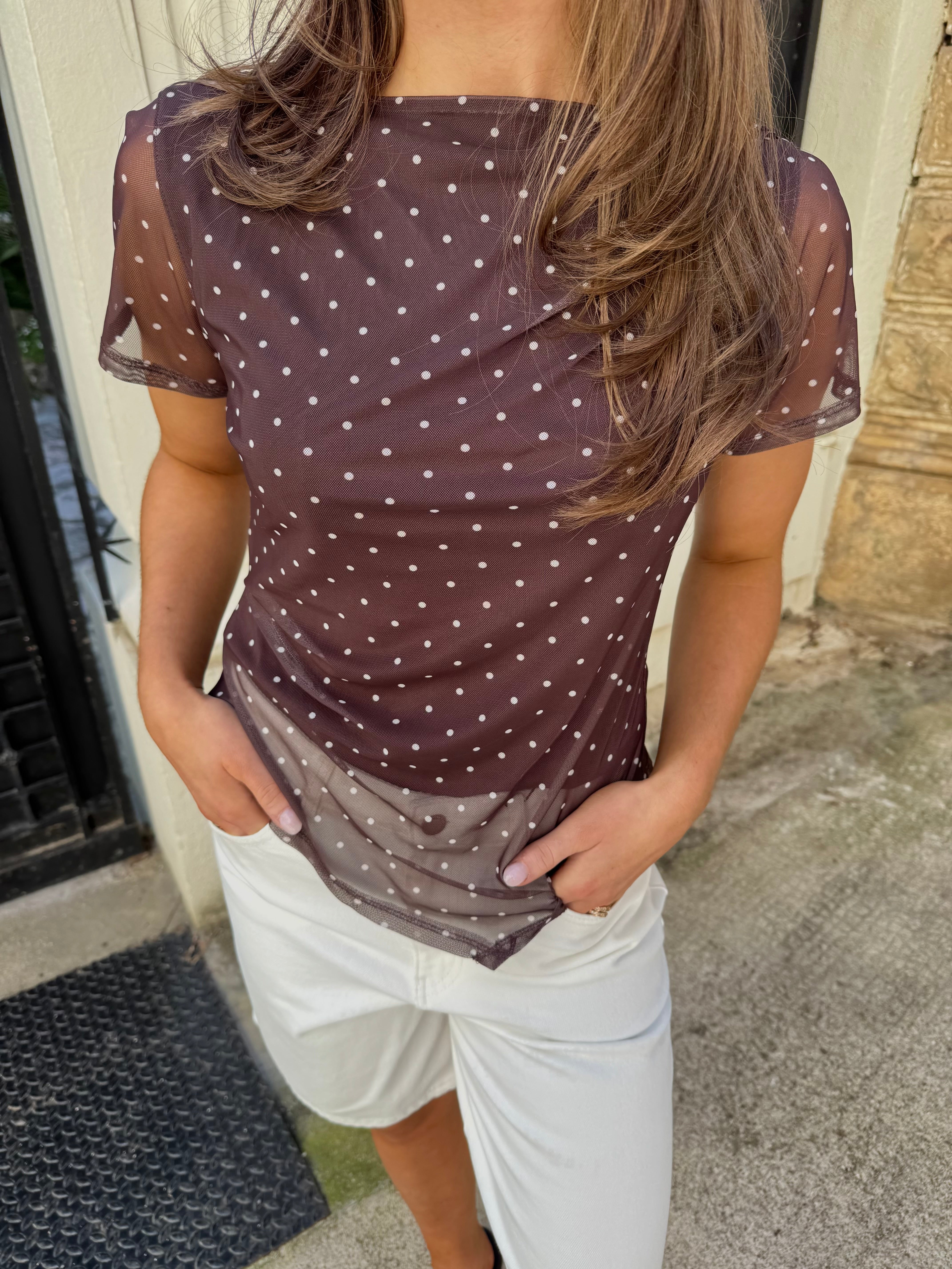 VMLOUISA Top - Chocolate Martini