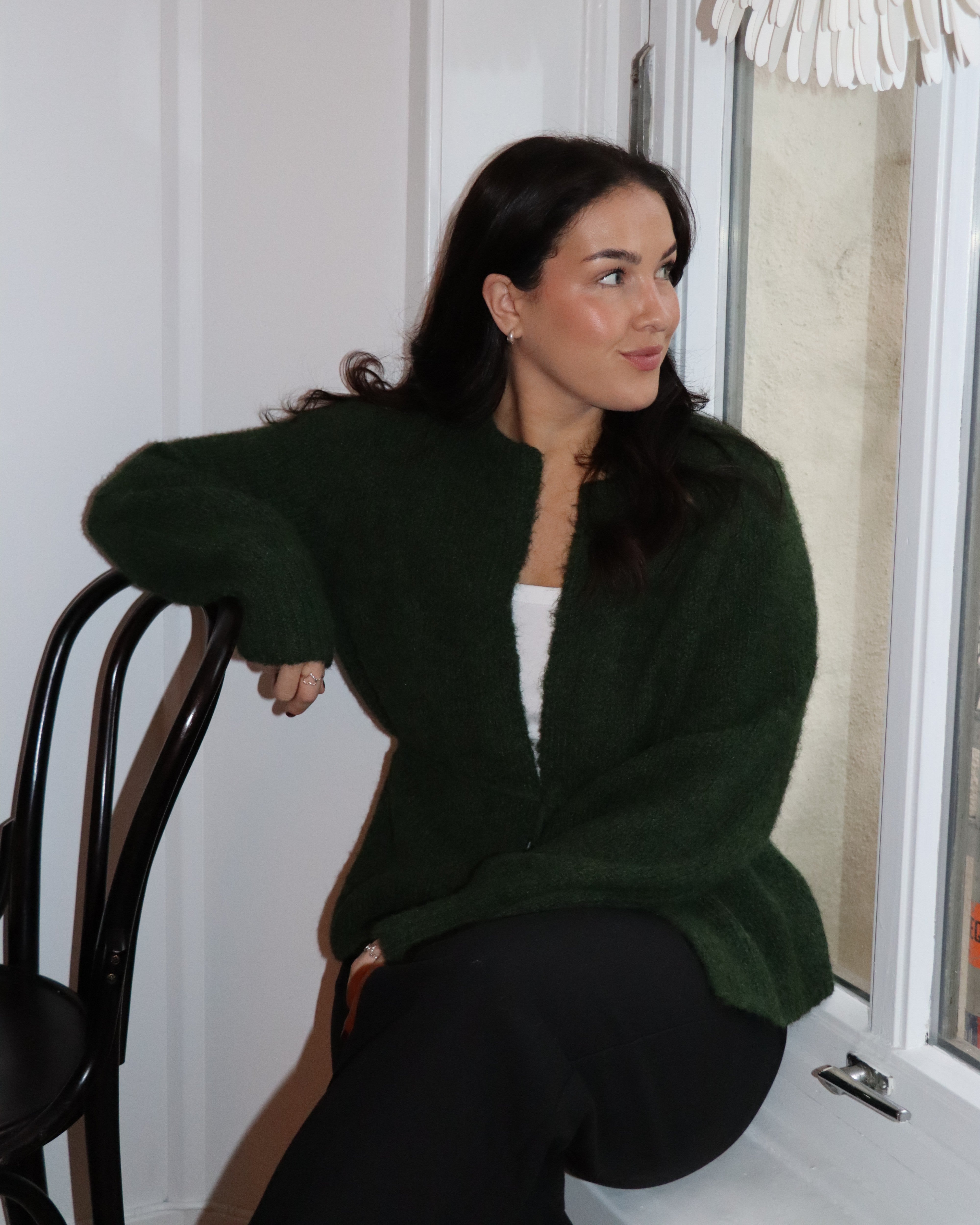 VMAGNES Knit Cardigan - Rifle Green